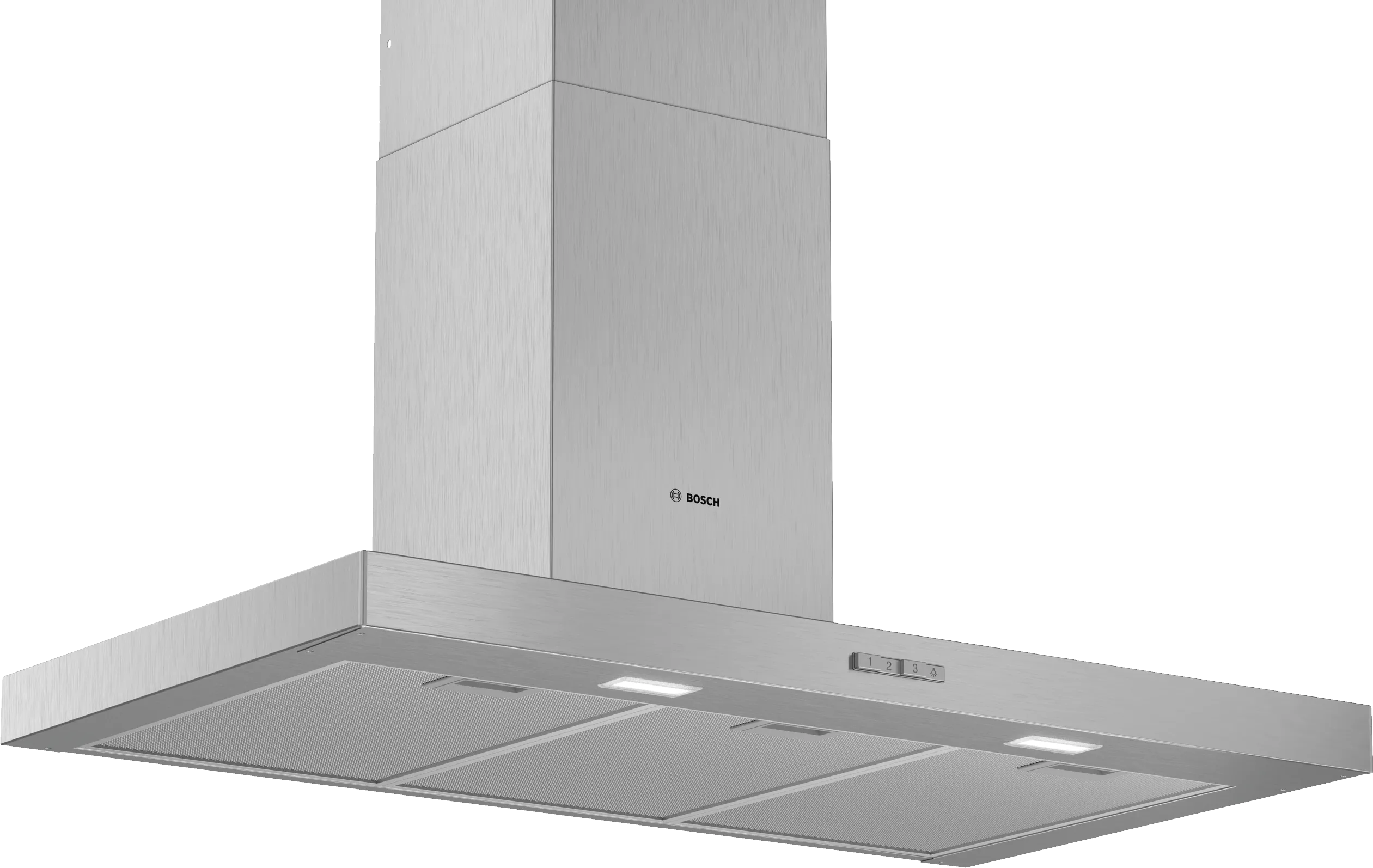 Series 2 Wall-mounted cooker hood 90 cm Stainless steel 