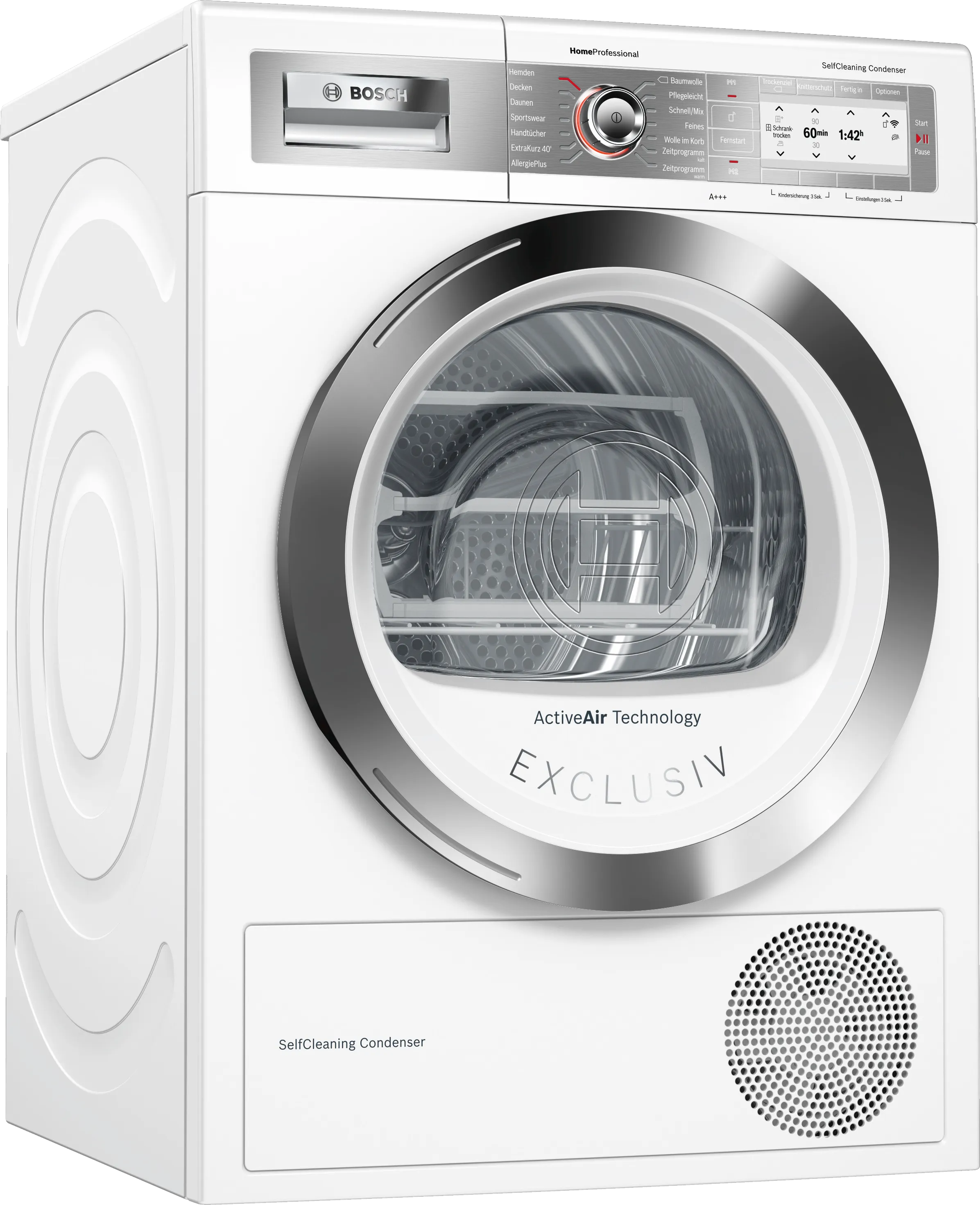 HomeProfessional heat pump dryer 8 kg White