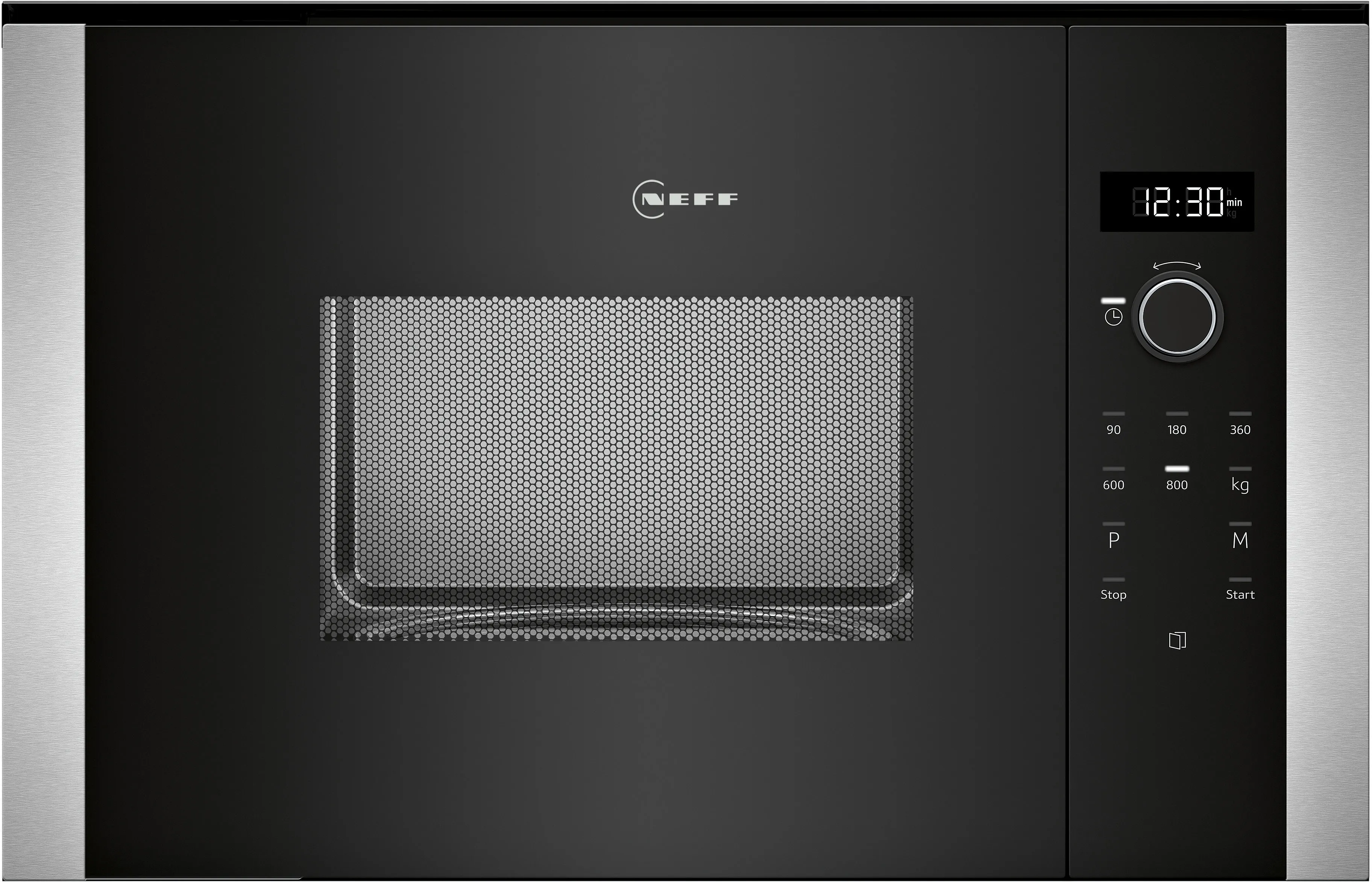 N 50 Built-in microwave Black 