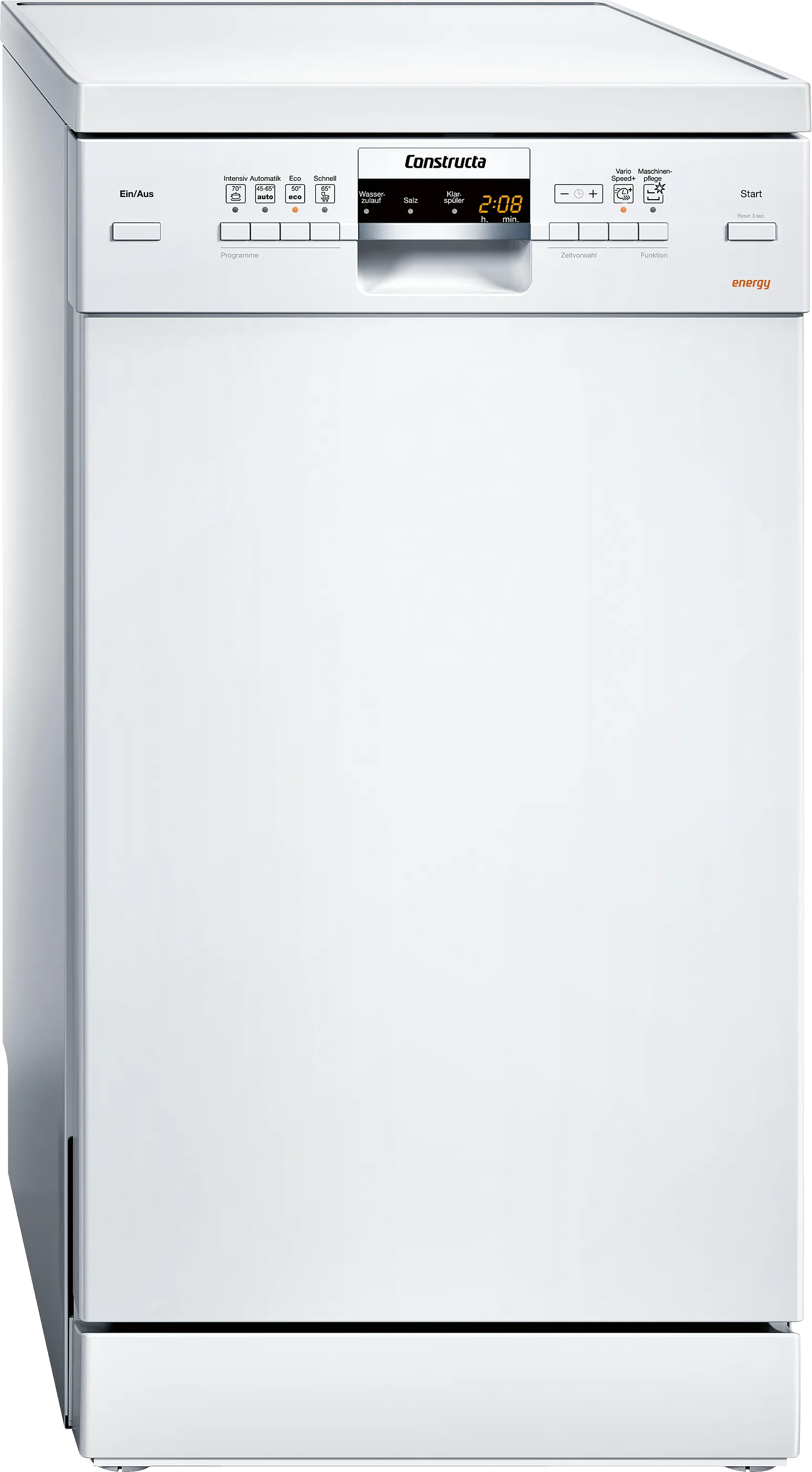 free-standing dishwasher 45 cm White