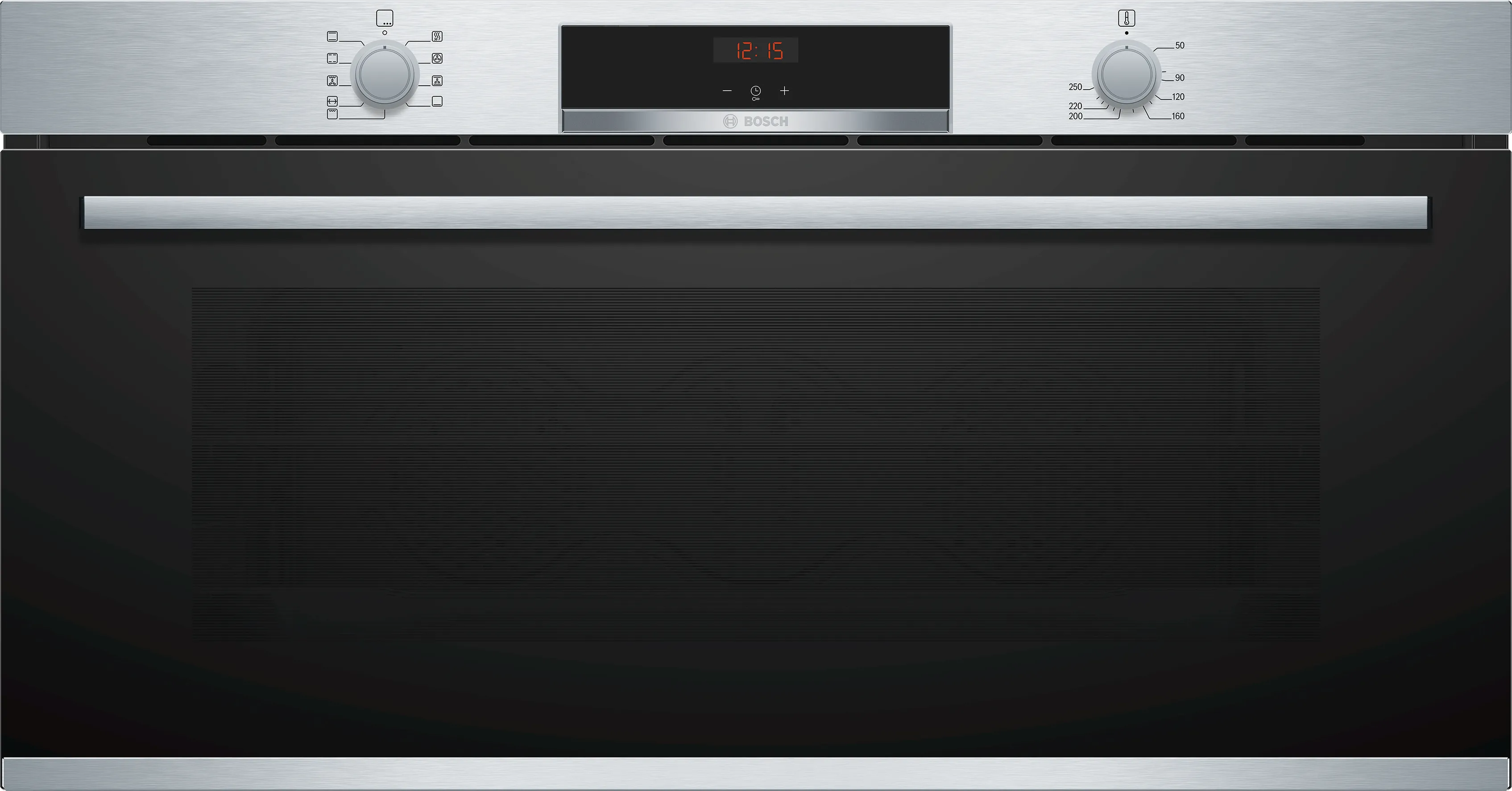 Series 4 Built-in oven 90 x 48 cm Stainless steel 