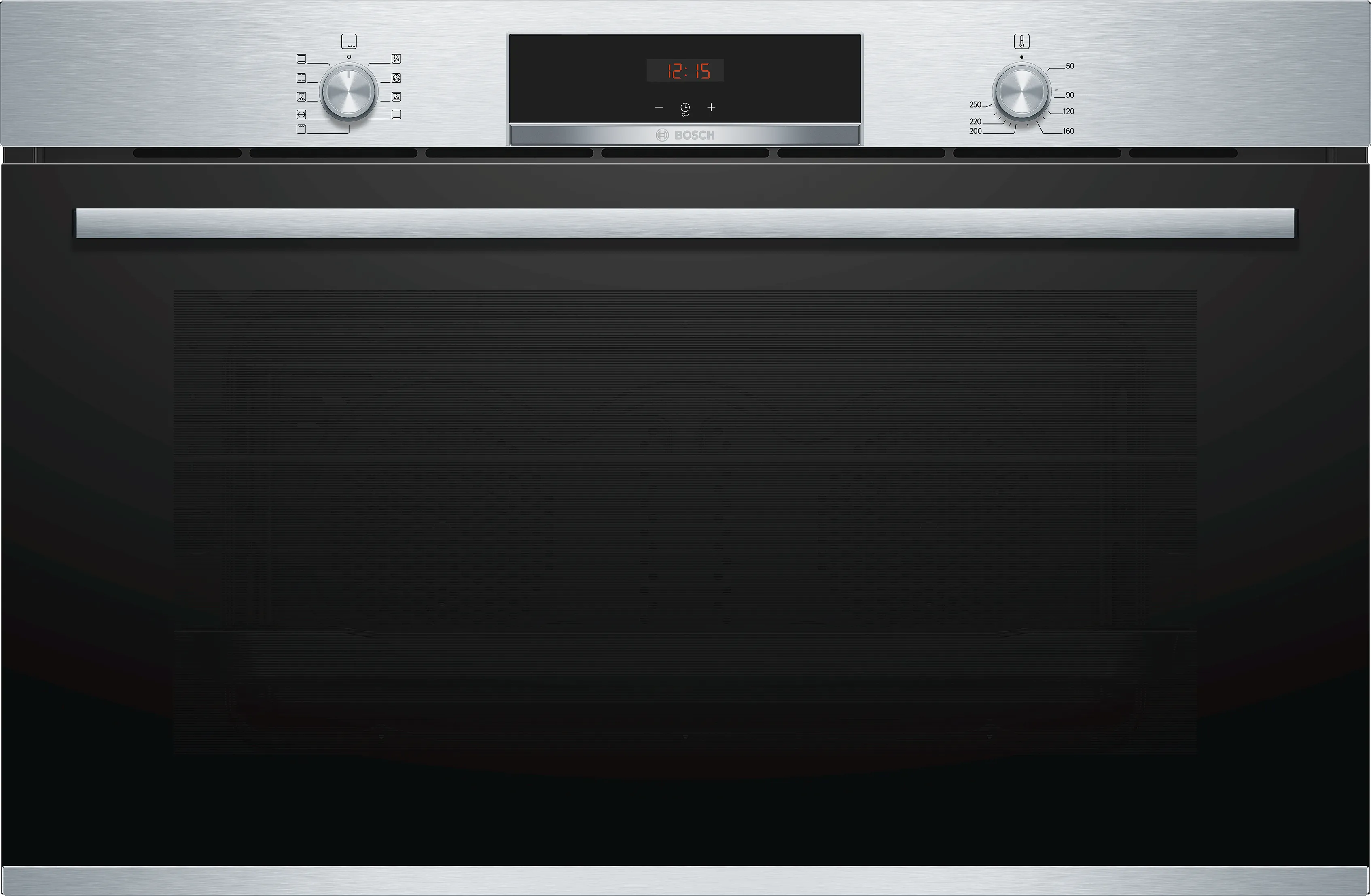 Series 4 Built-in oven 90 x 60 cm Stainless steel 