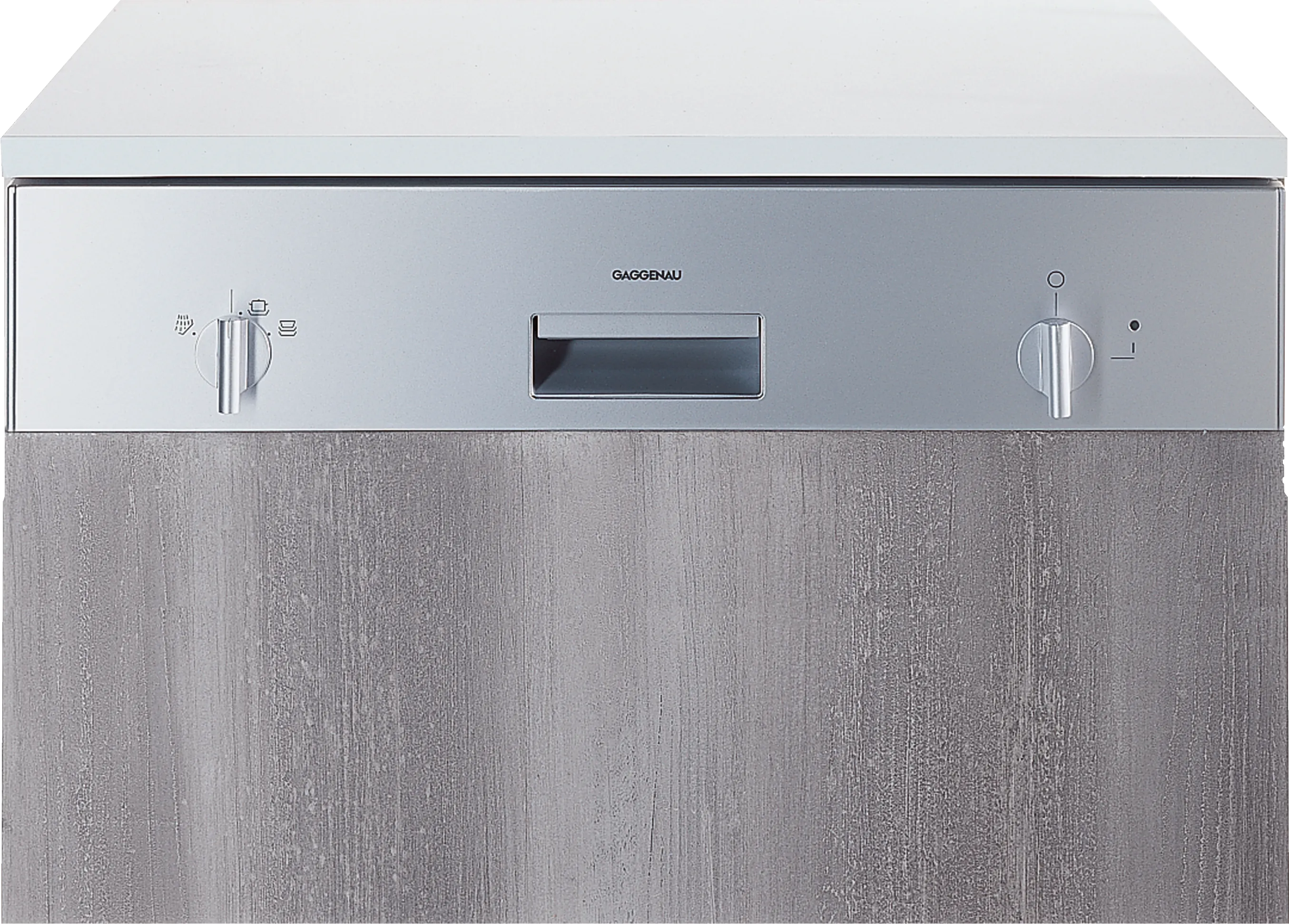  semi-integrated dishwasher 60 cm Aluminium