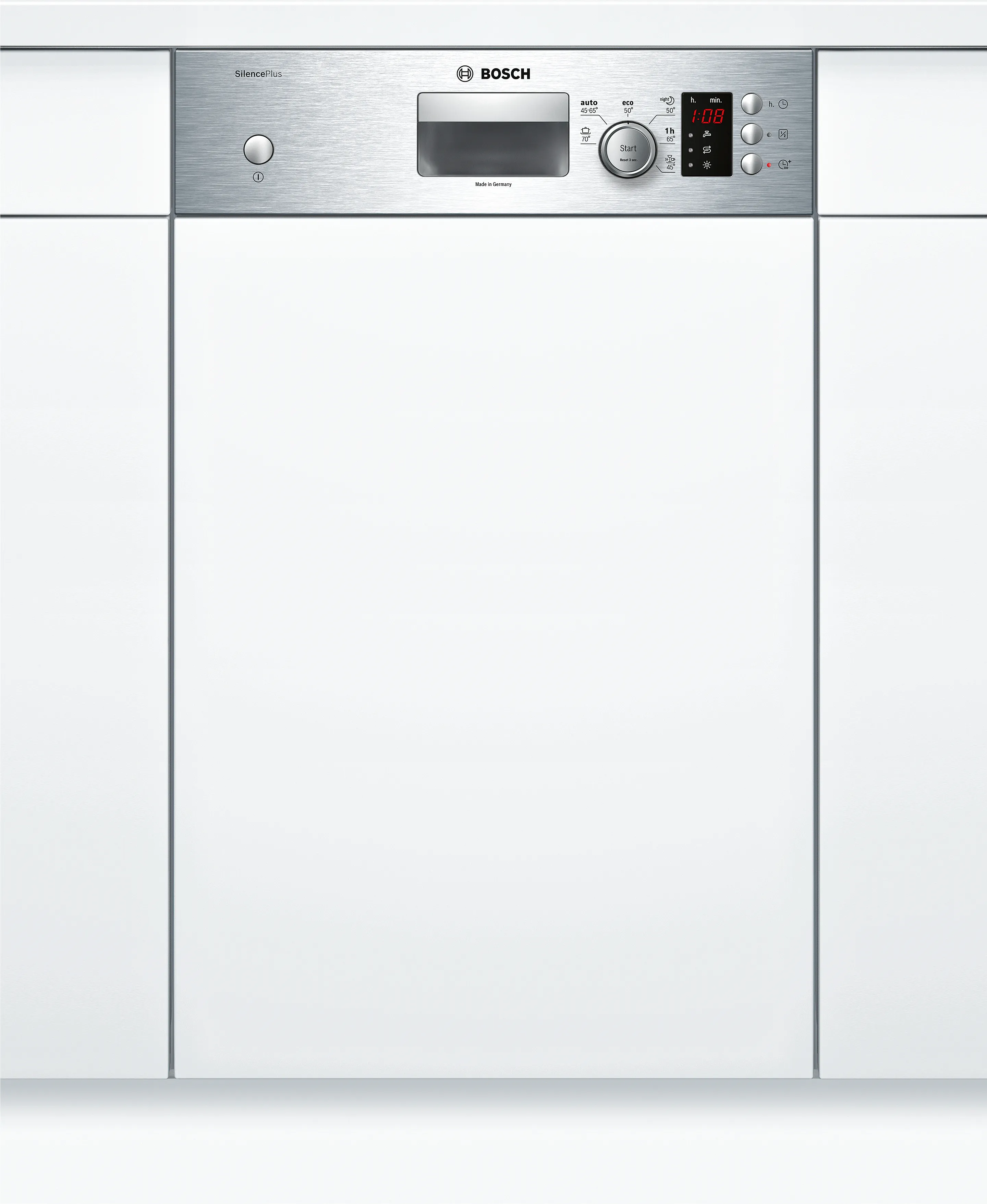 Series 2 semi-integrated dishwasher 45 cm Brushed steel