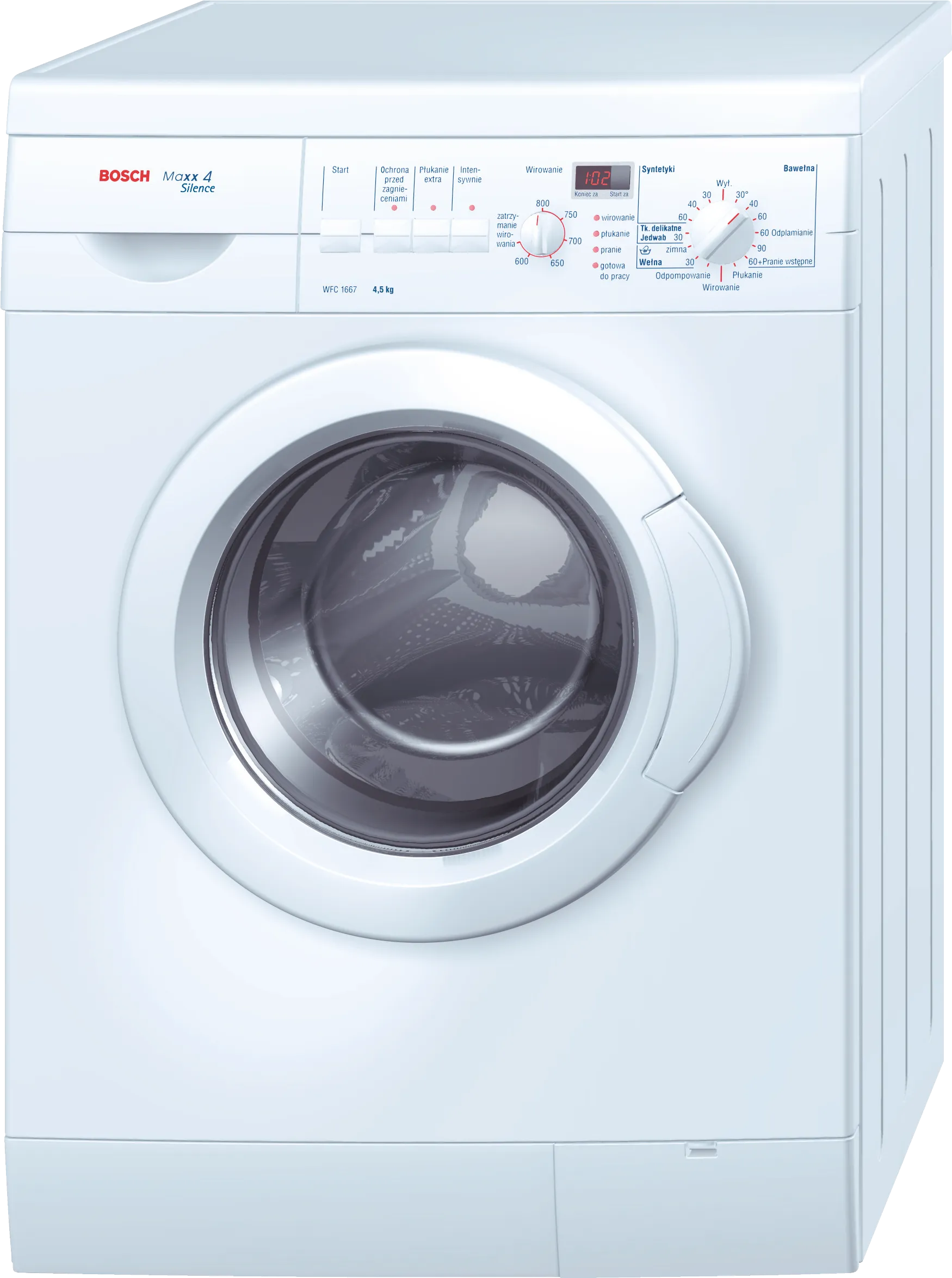 washing machine, frontloader 4.5 kg 800 rpm