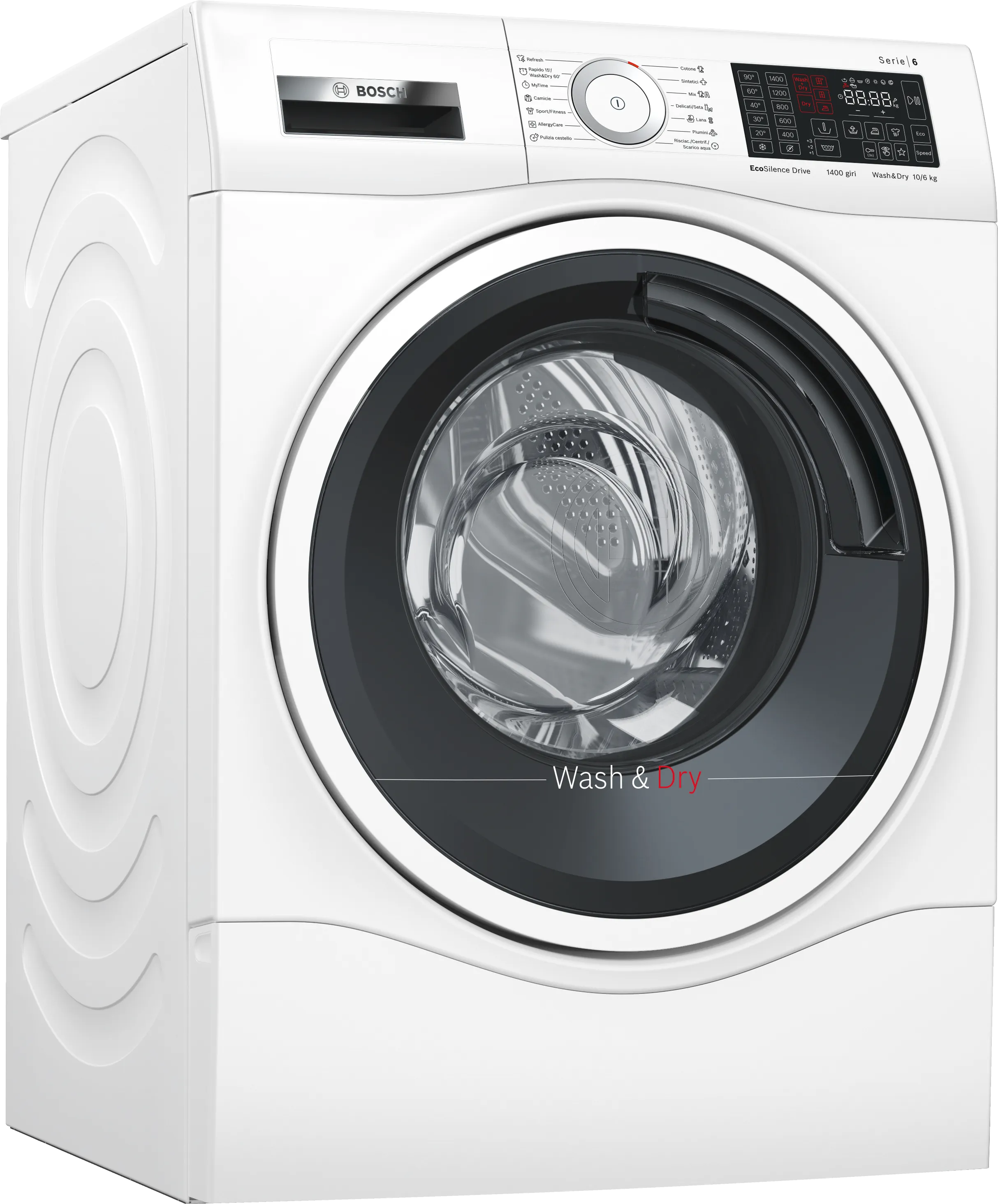 Series 6 washer-dryer 10/6 kg 1400 rpm