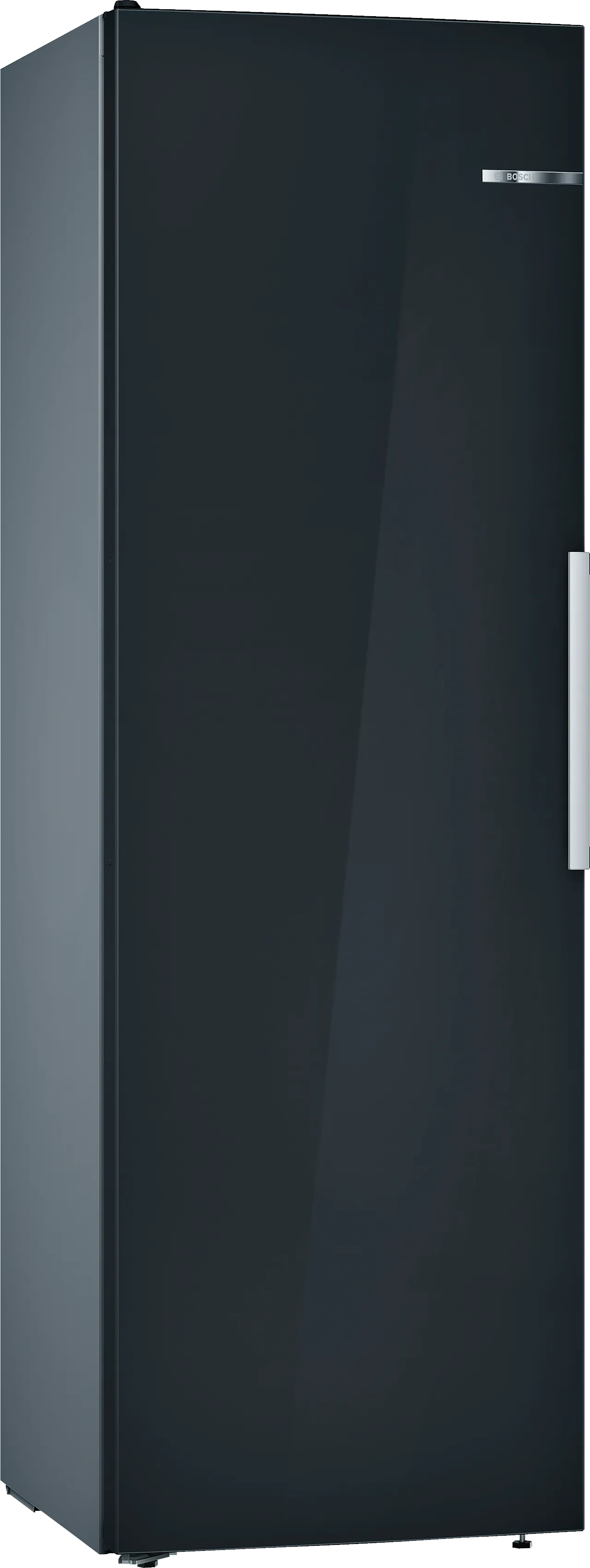 Serie 4 Freistehender Kühlschrank 186 x 60 cm Schwarz 
