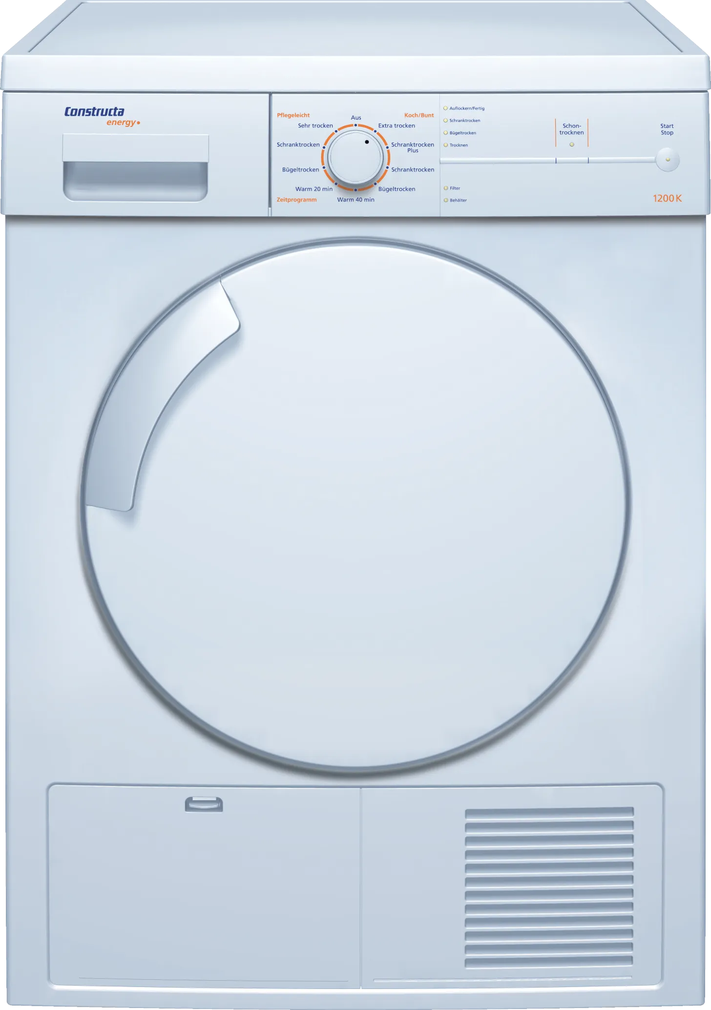  condenser tumble dryer 6 kg White