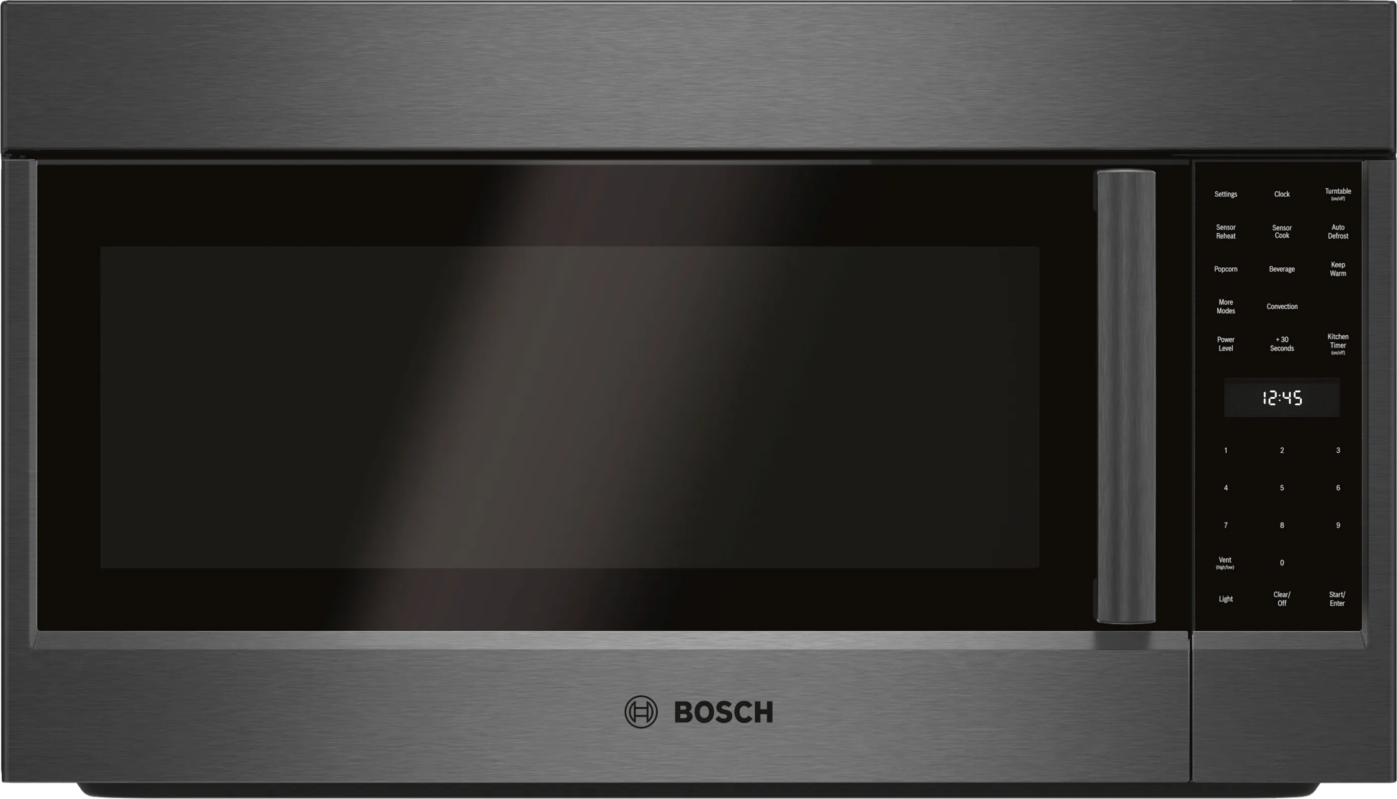 800 Series Over-The-Range Microwave 76 x 45 cm Black Stainless Steel 