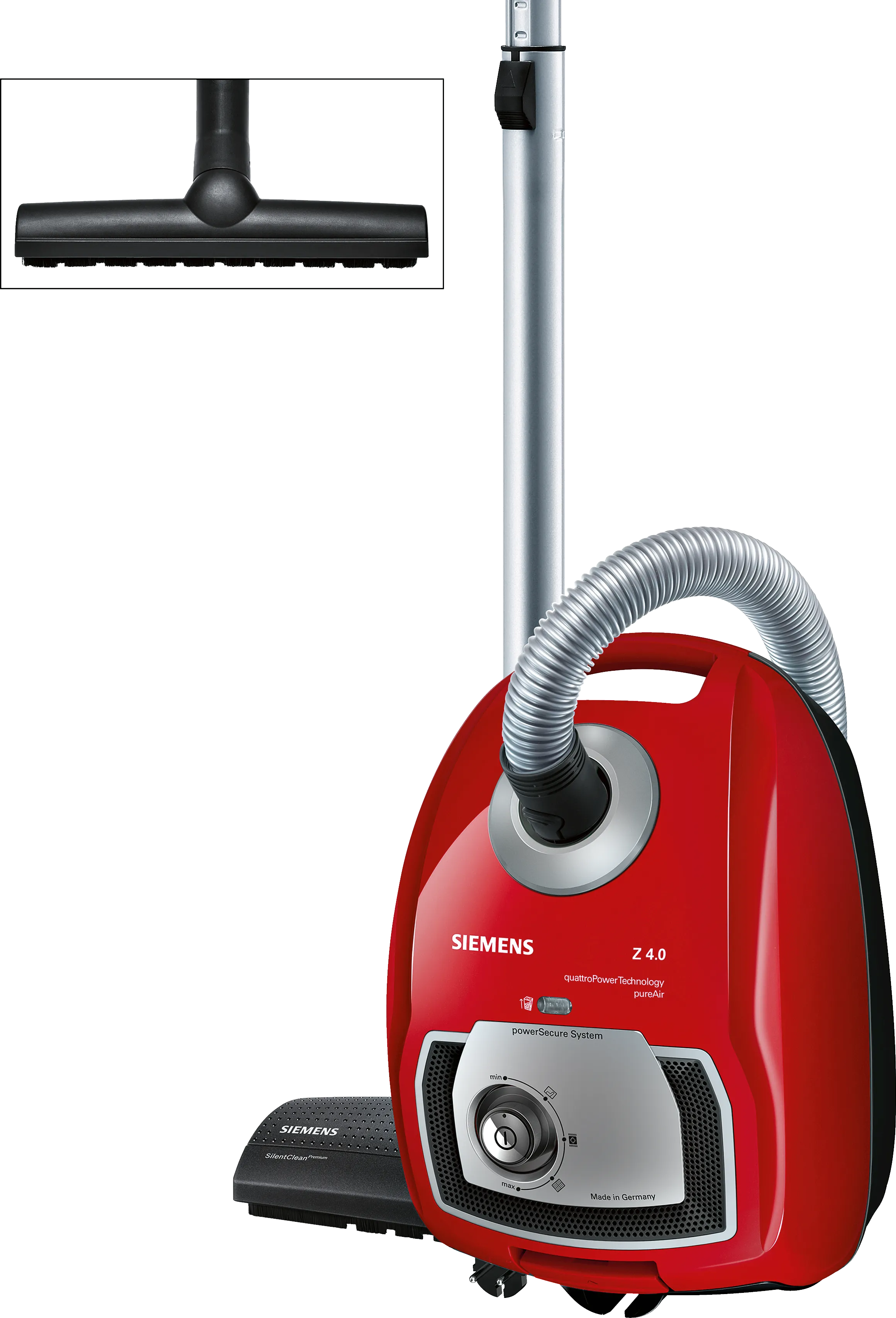  Bagged vacuum cleaner Z4.0 Red