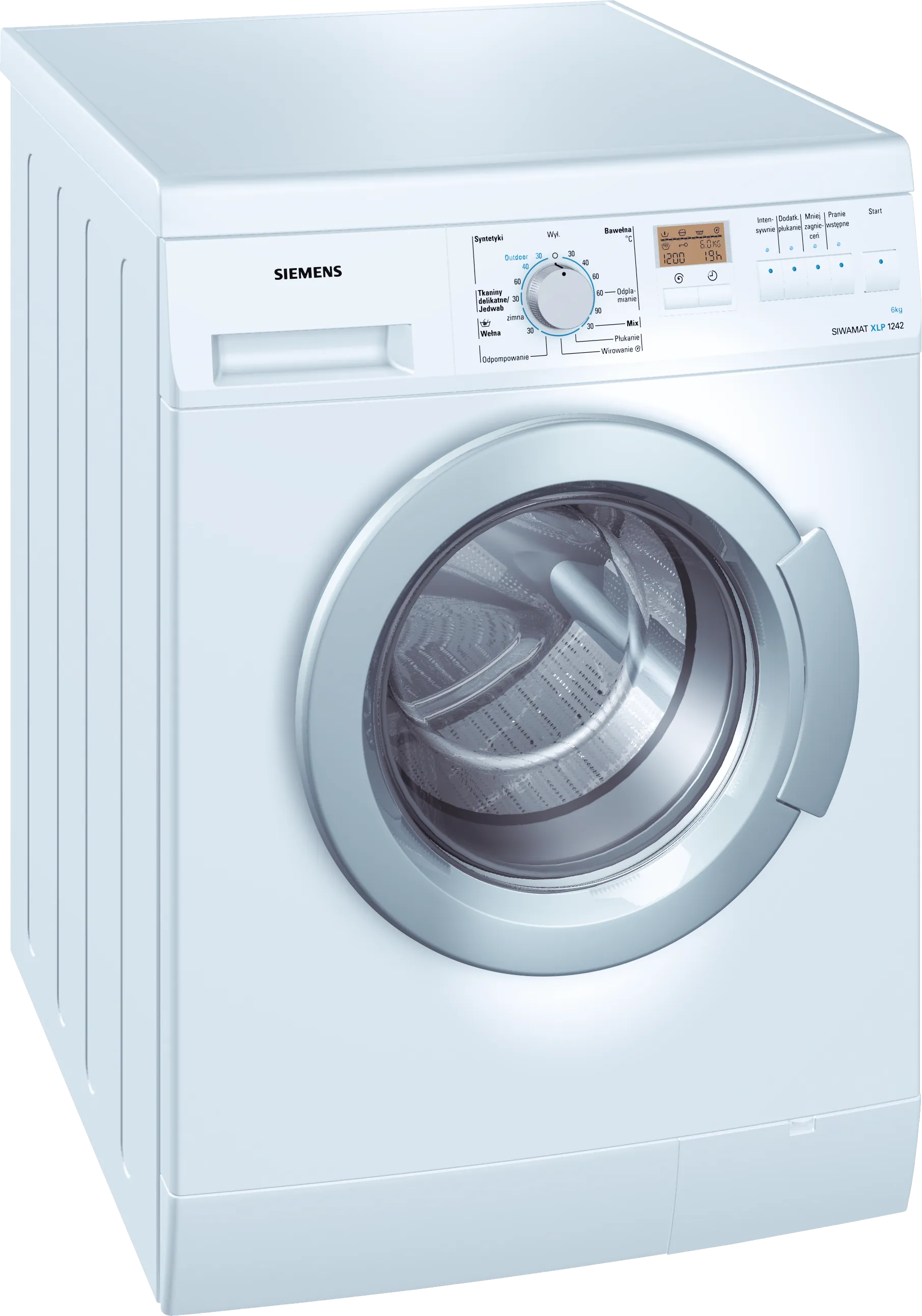  washing machine, frontloader fullsize 6 kg 1200 rpm