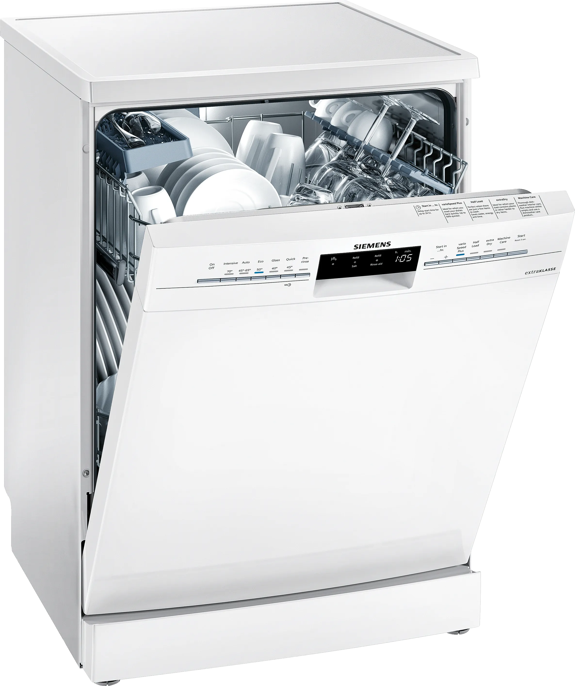 iQ300 Free-standing dishwasher 60 cm White 