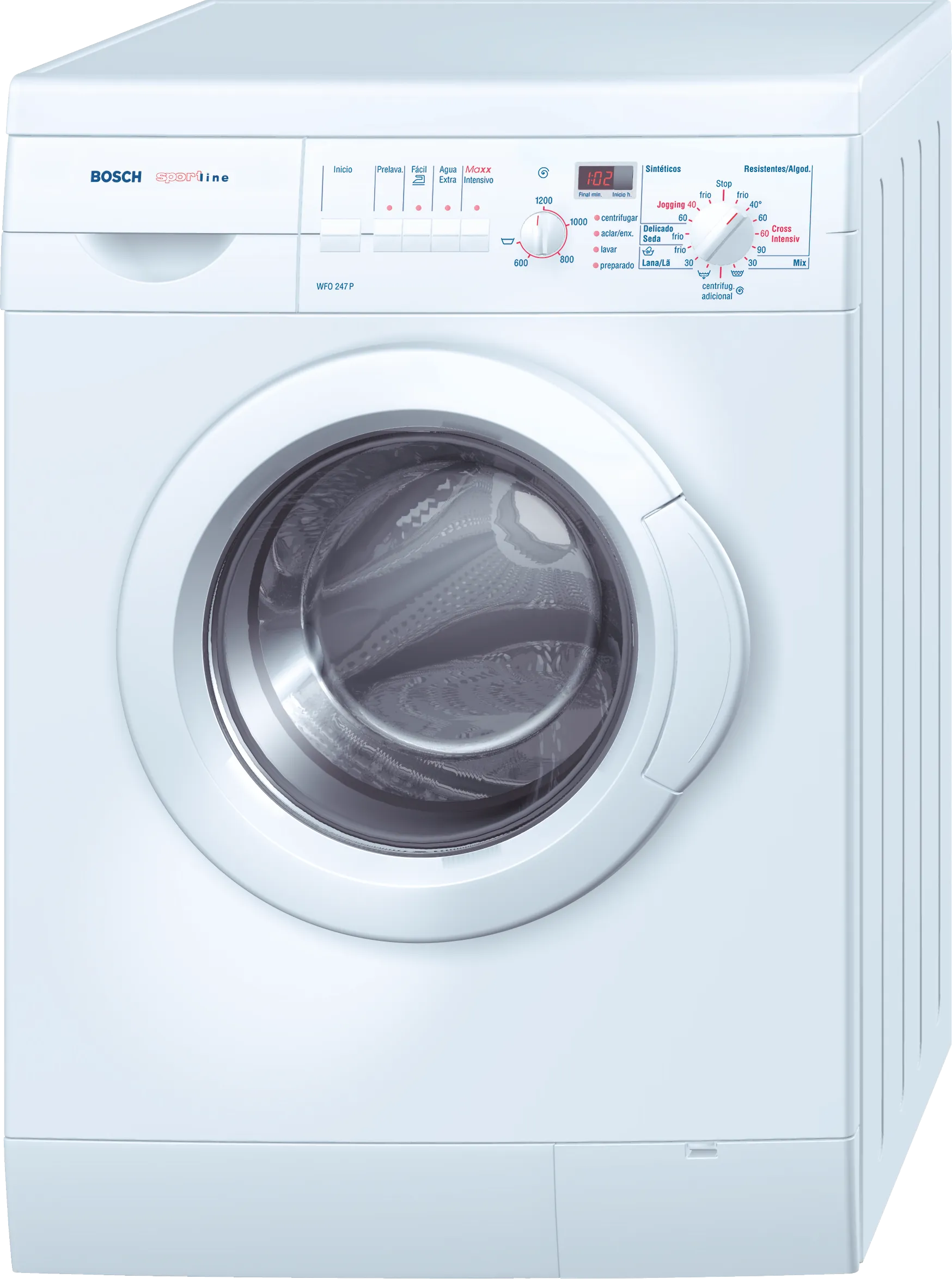 washing machine, frontloader fullsize 6 kg 1200 rpm