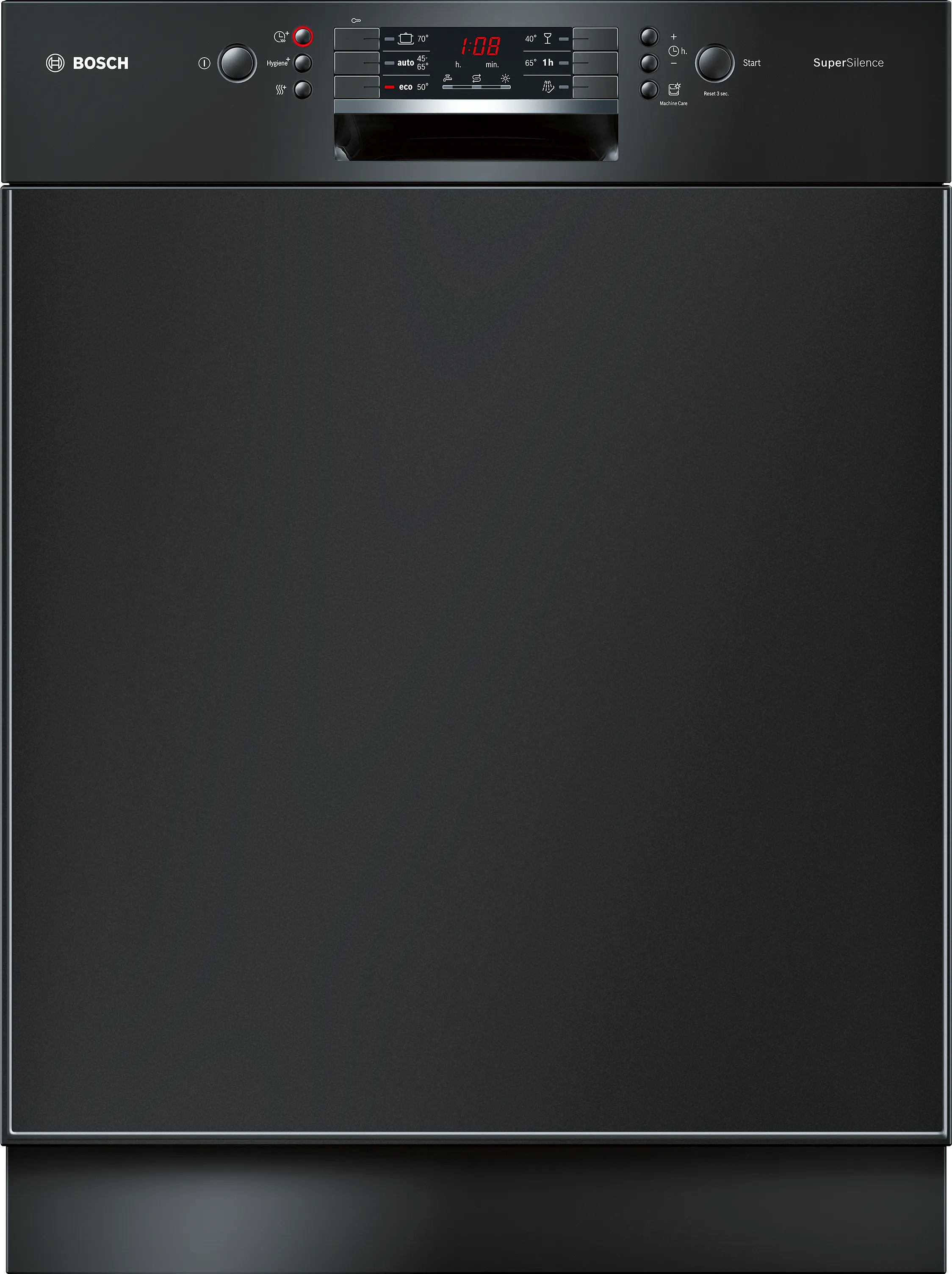 Series 4 built-under dishwasher 60 cm Black