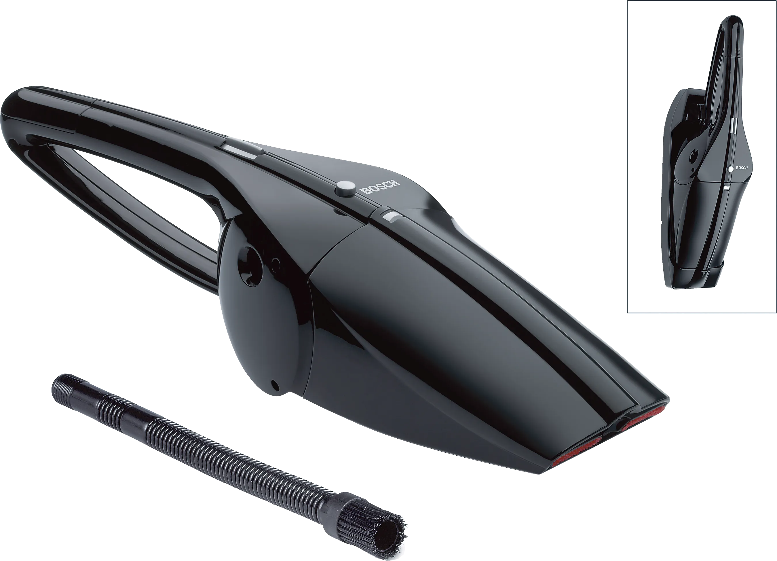  Rechargeable vacuum cleaner Black