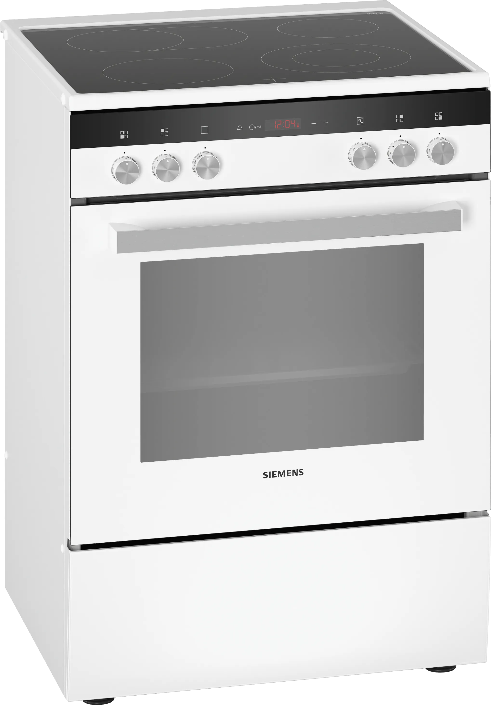 iQ300 free-standing electric cooker Blanc 