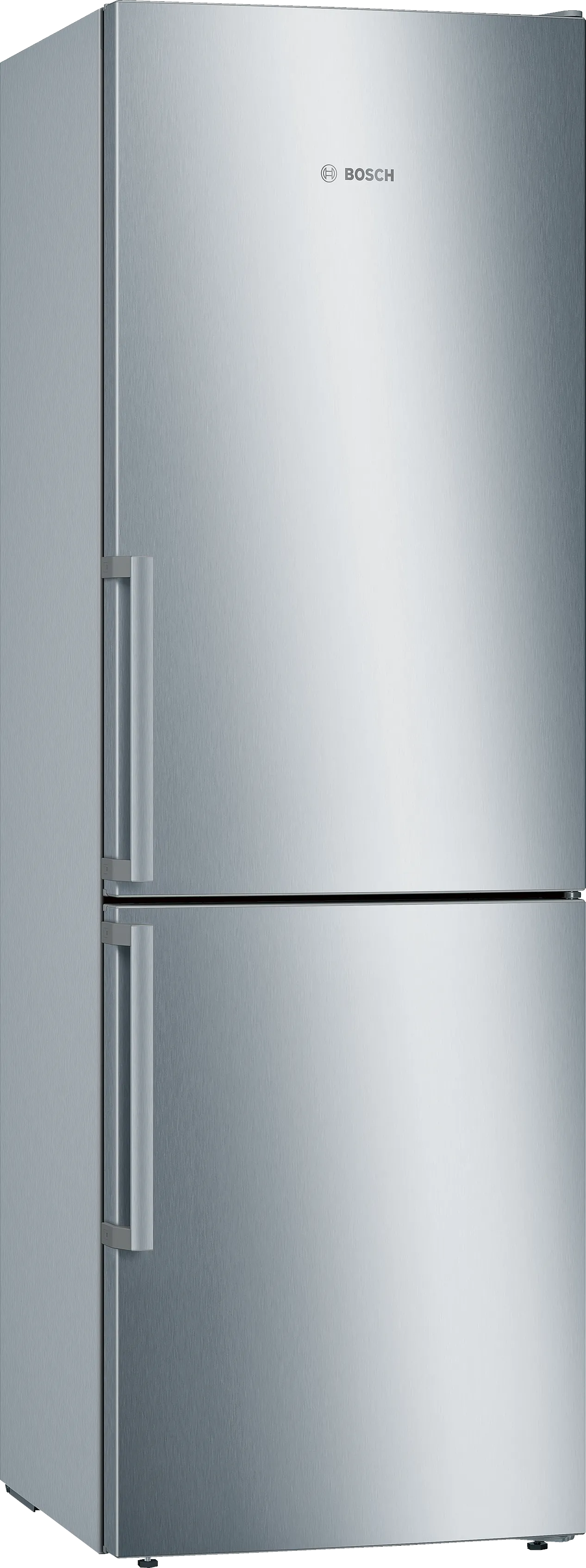 Series 6 free-standing fridge-freezer with freezer at bottom 186 x 60 cm Brushed steel (with anti-fingerprint) 