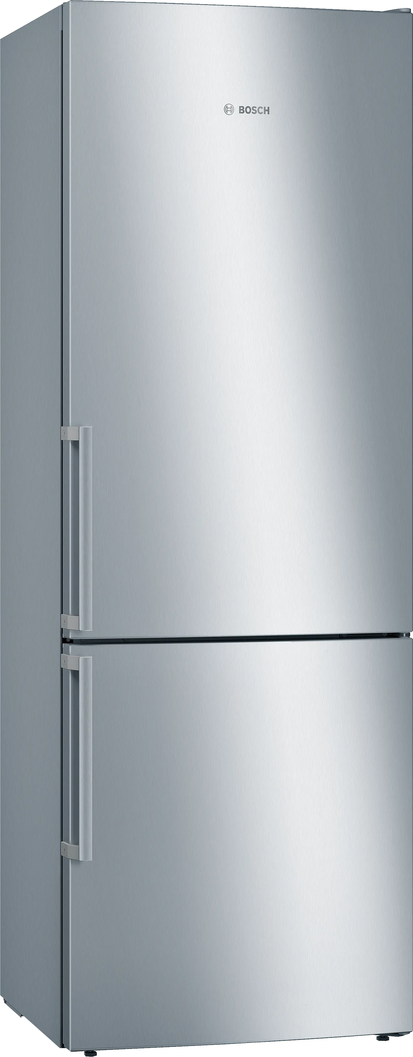 Serie 6 Prostostoječi hladilnik z zamrzovalnikom spodaj 201 x 70 cm Nerjaveče jeklo brez prstnih odtisov 
