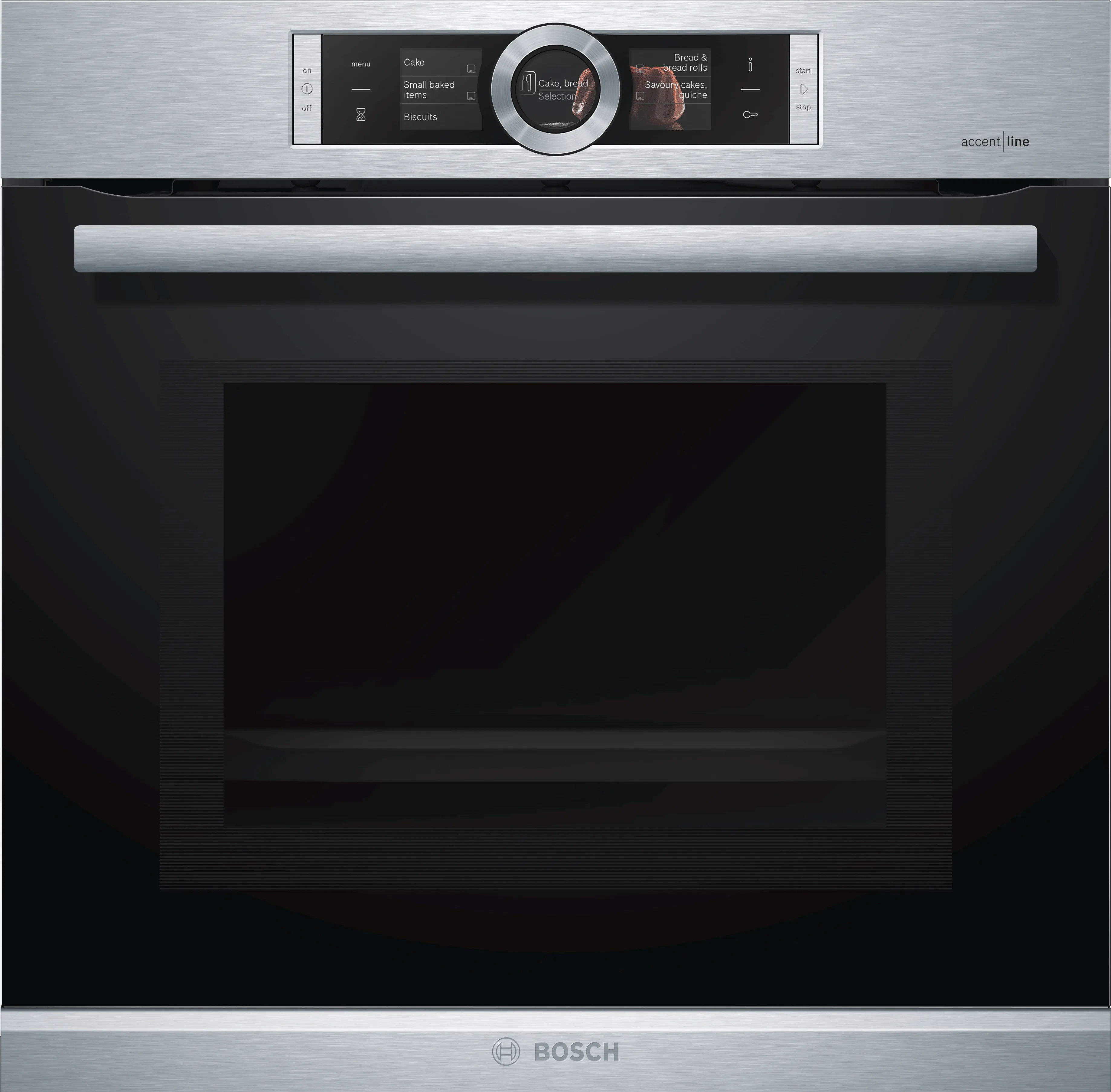 Series 8 Built-in oven with microwave function 60 x 60 cm Stainless steel
