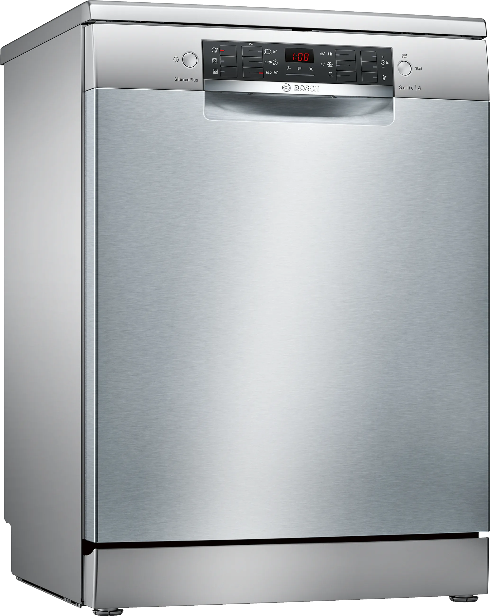 Series 4 Freestanding Dishwasher 60 cm silver inox 