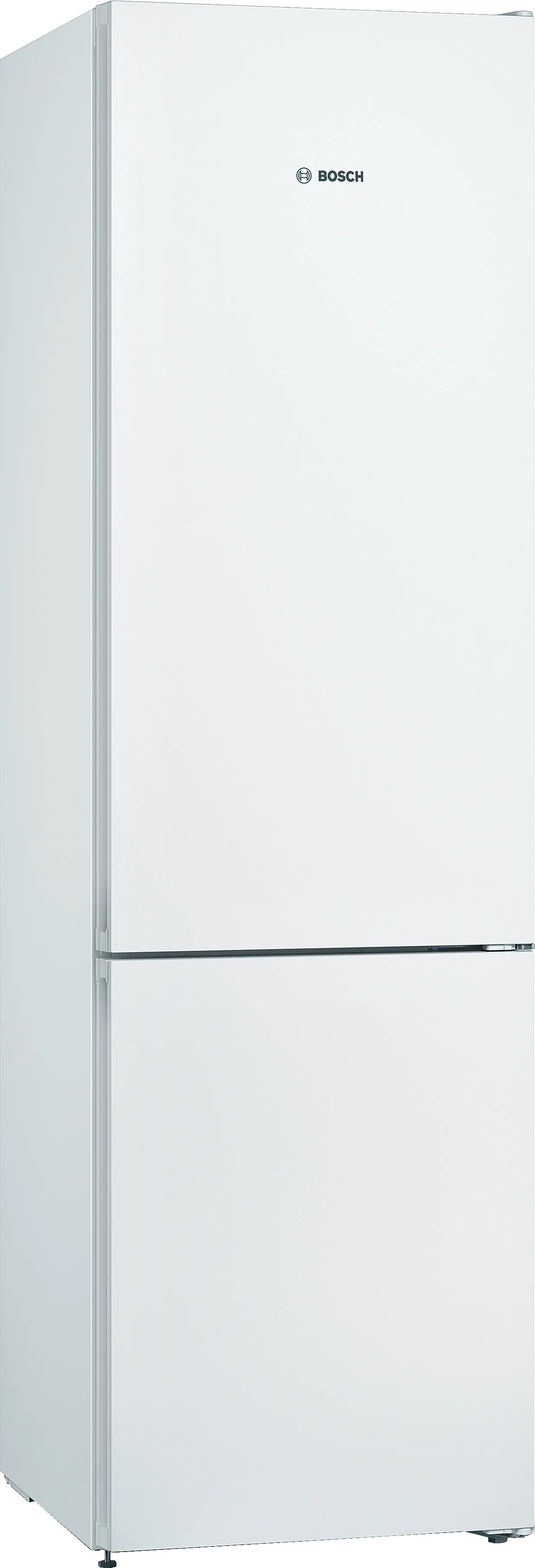 Series 4 free-standing fridge-freezer with freezer at bottom 203 x 60 cm White 