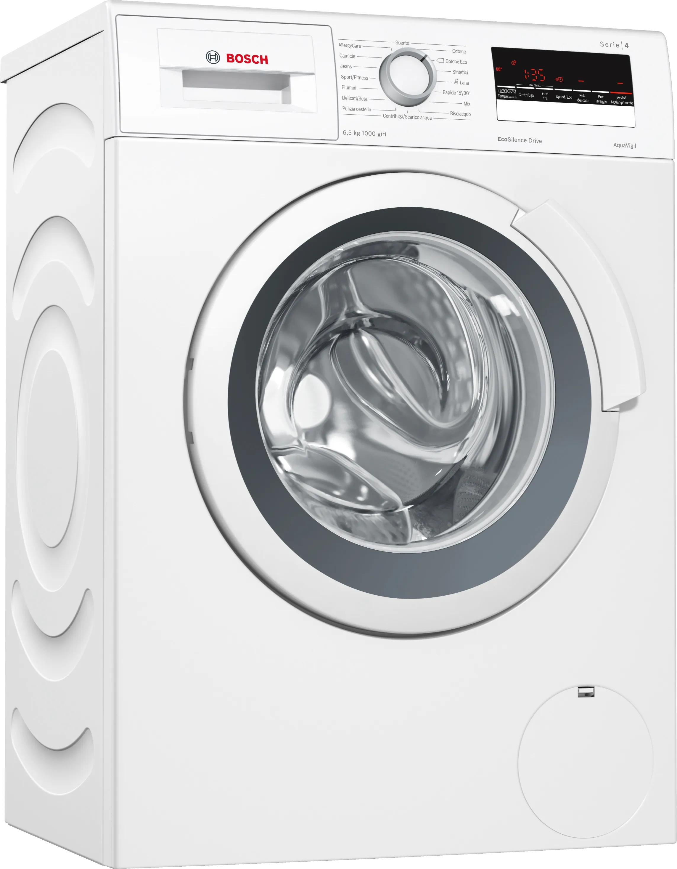 Series 4 washing machine, frontloader 6.5 kg 1000 rpm