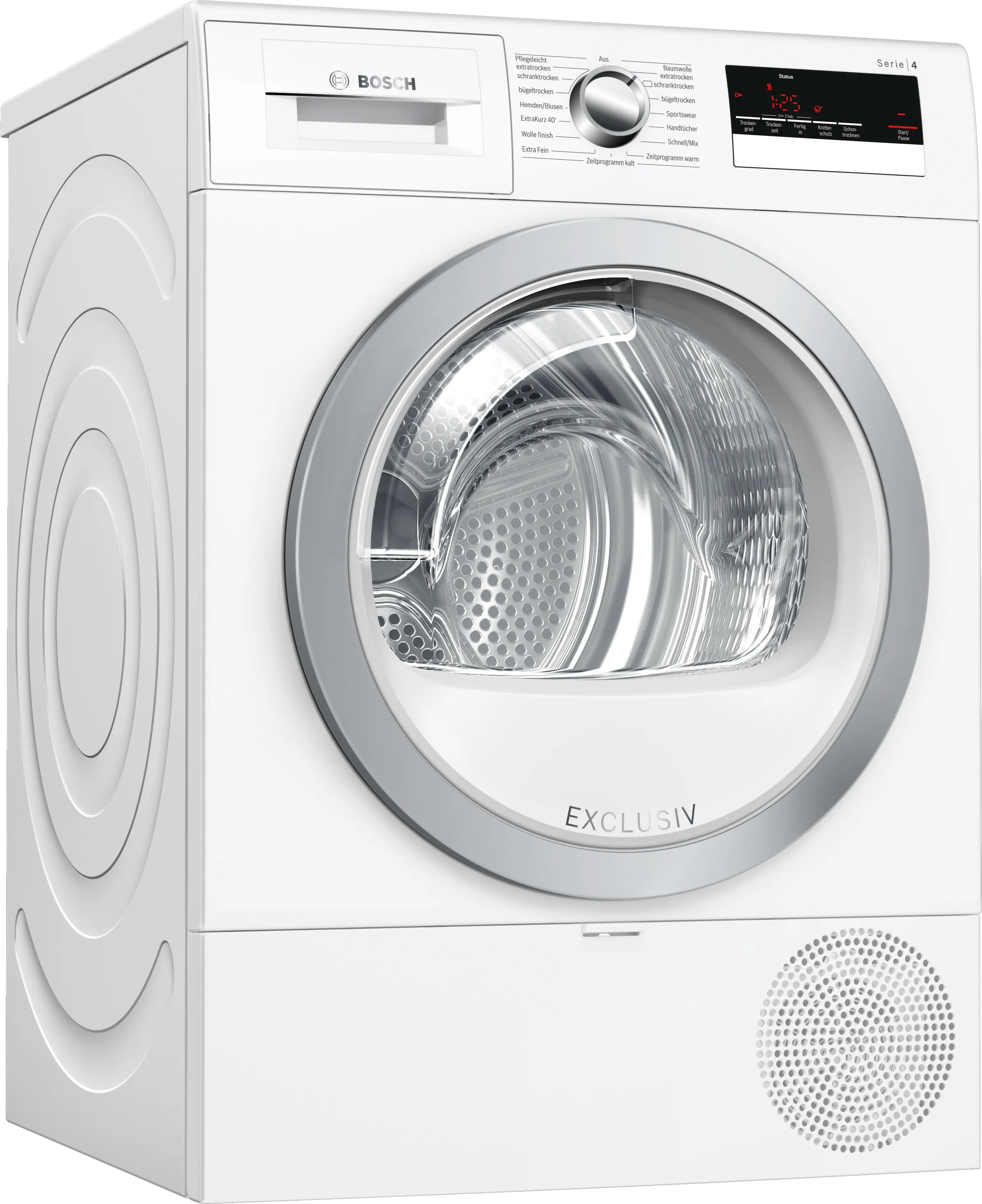 Series 4 heat pump dryer 7 kg White