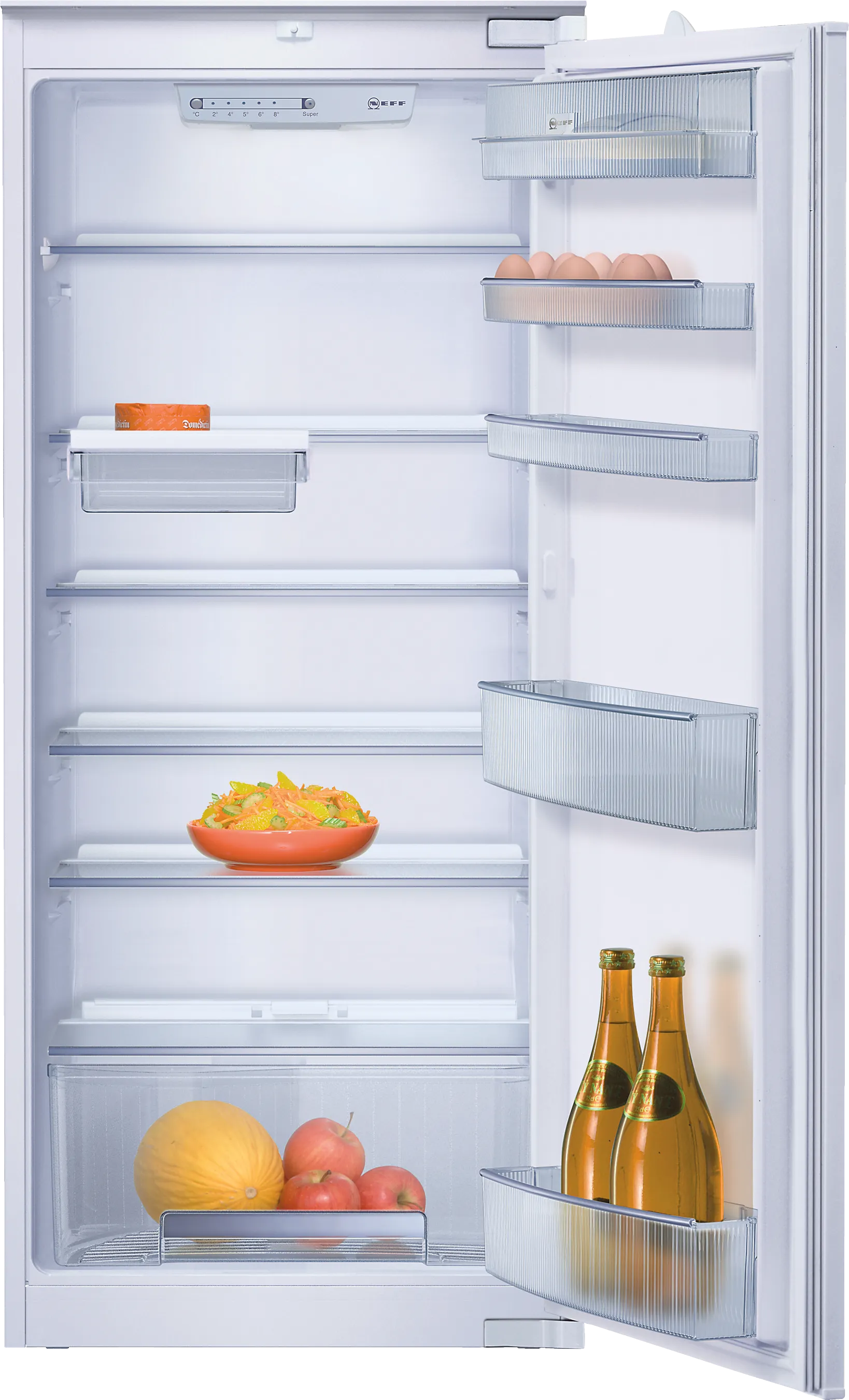  built-in fridge 122.5 x 56 cm sliding hinge