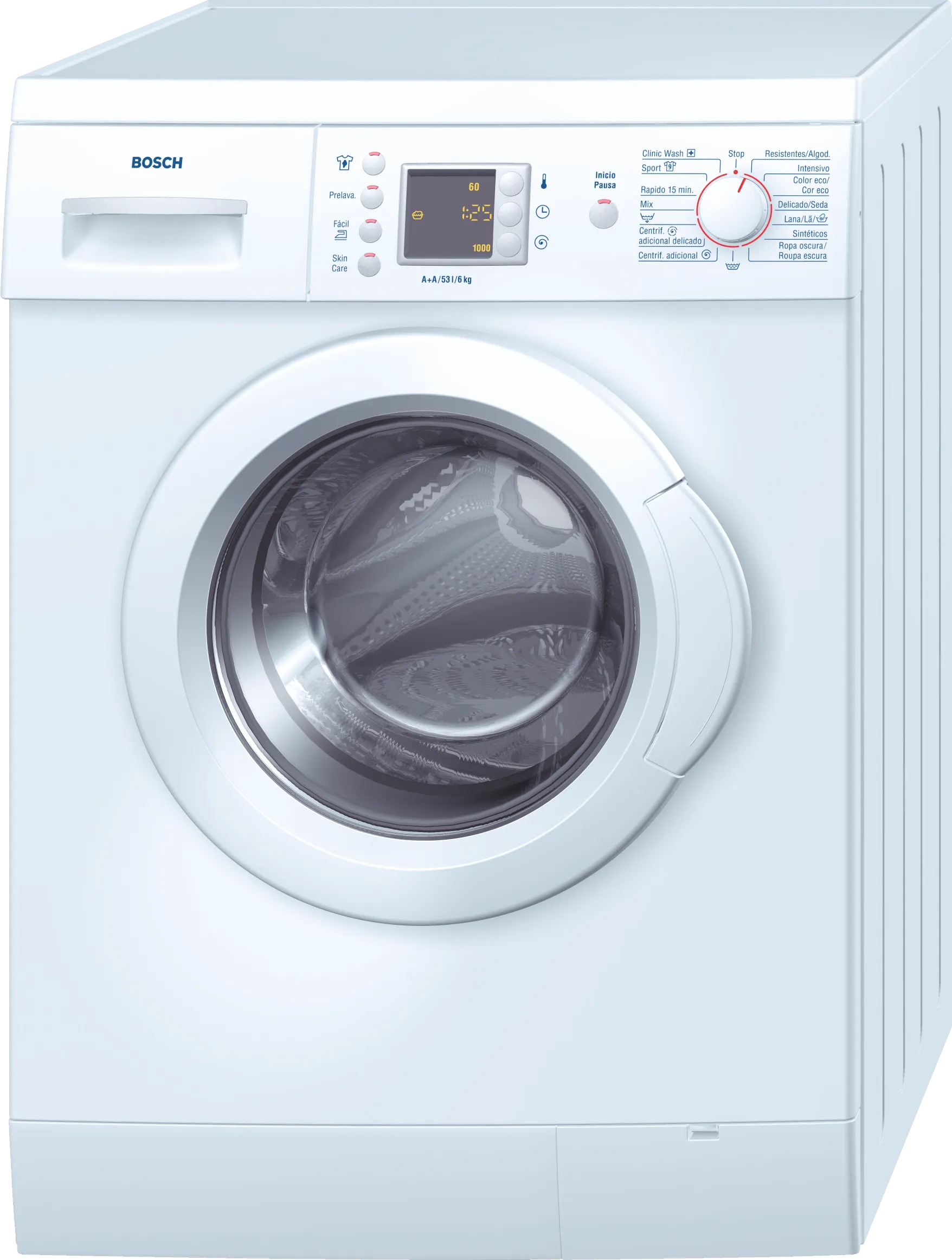  washing machine, frontloader fullsize 6 kg 1000 rpm