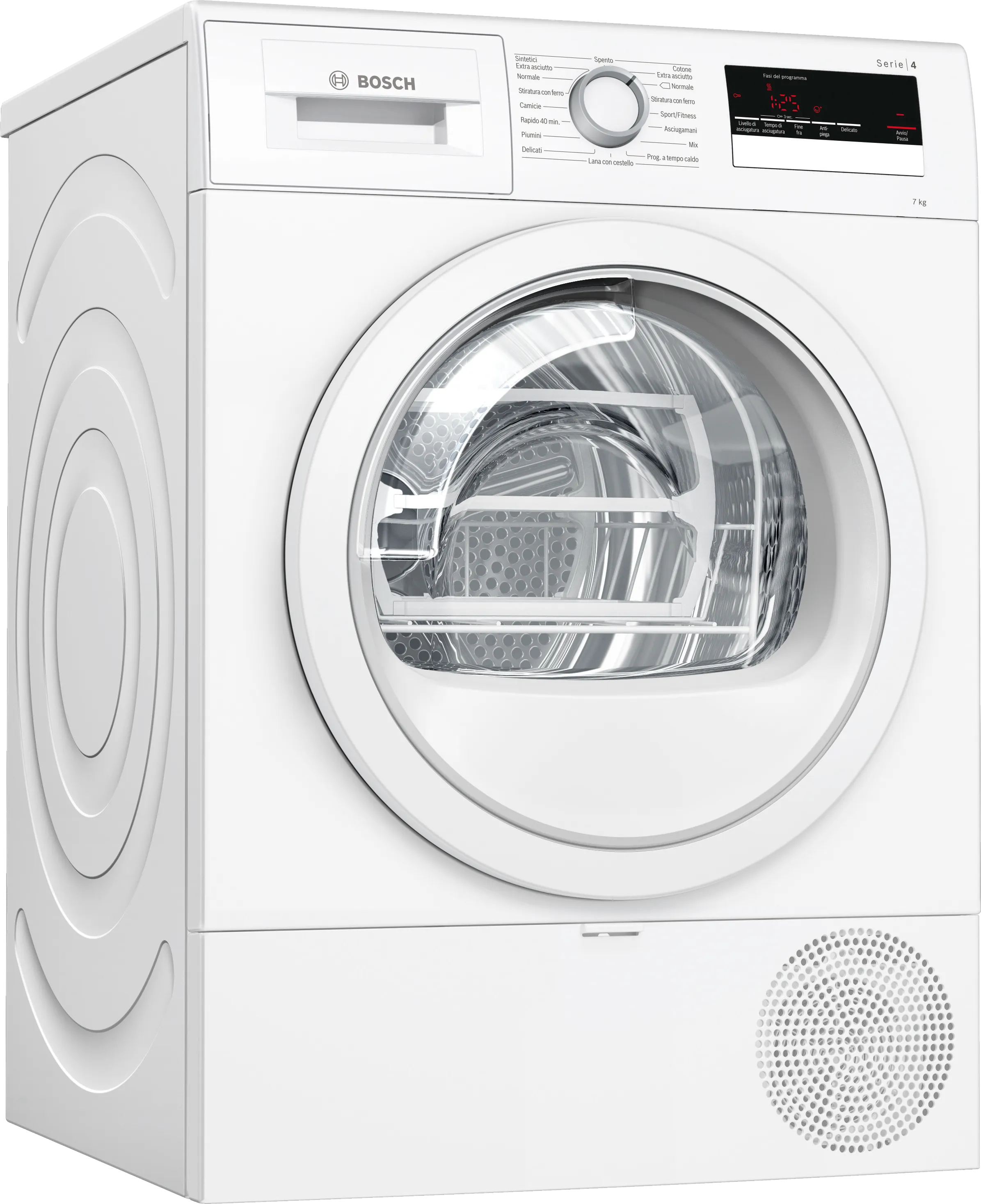 Series 4 heat pump dryer 7 kg