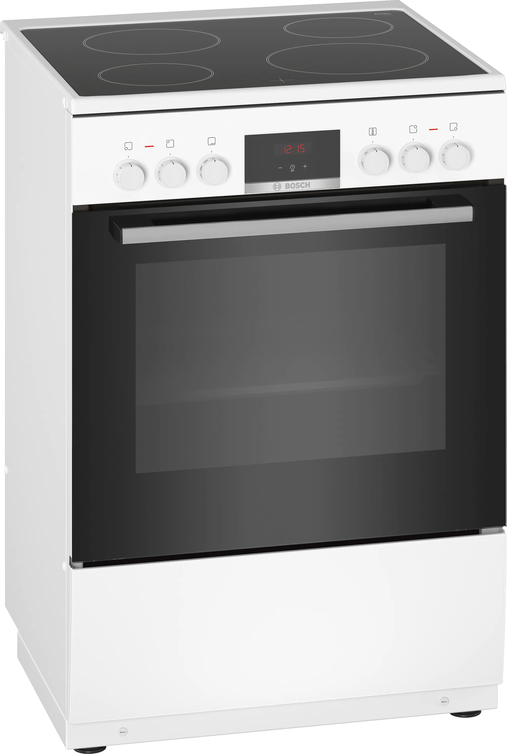 Series 4 Freestanding electric cooker White 