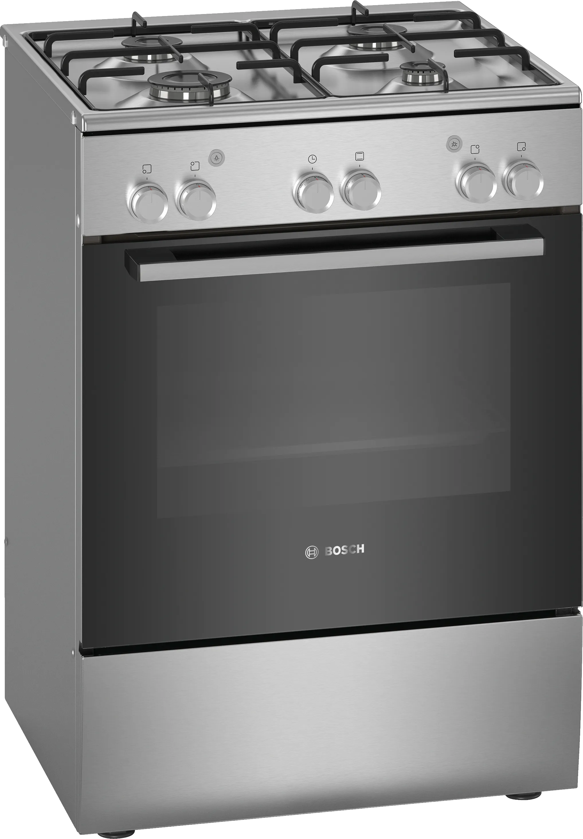 Серия 2 Отдельностоящая газовая плита Нержавеющая сталь