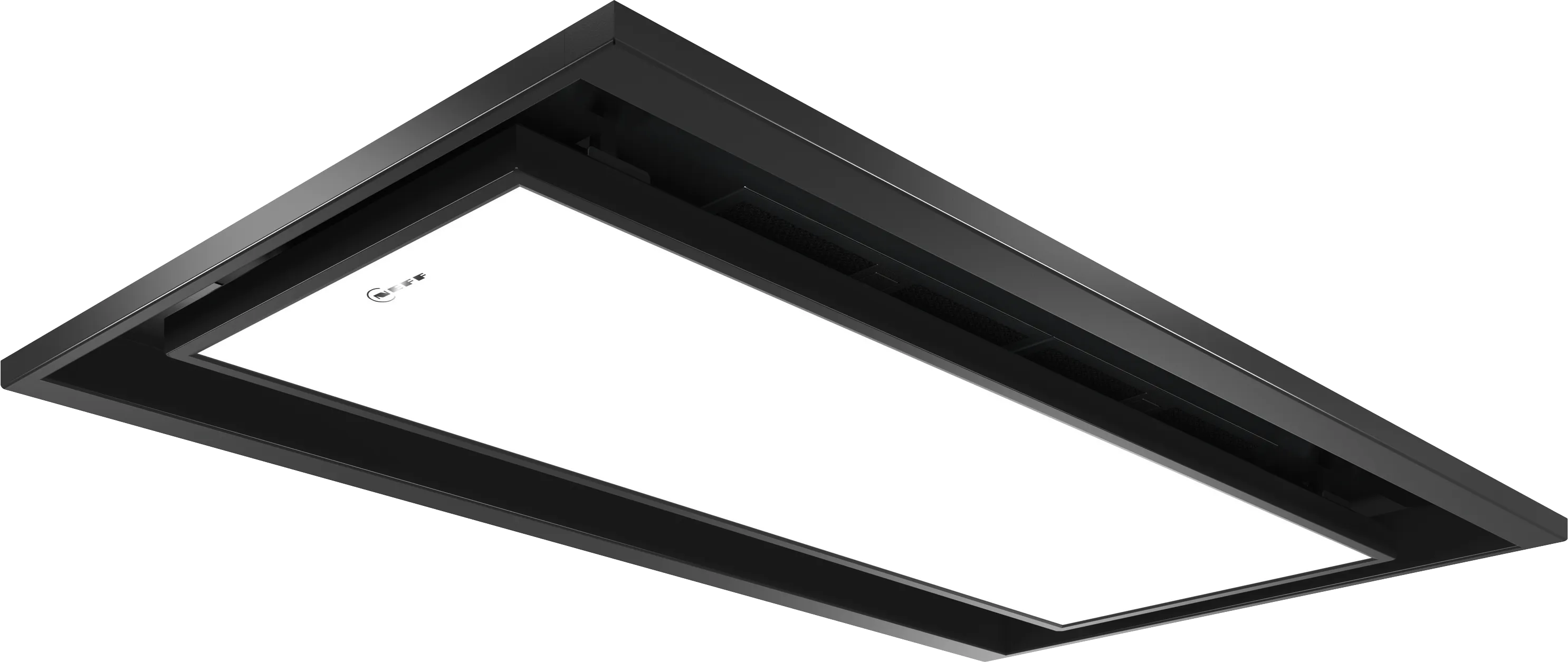 N 90 Cappa aspirante a soffitto 90 cm Nero 