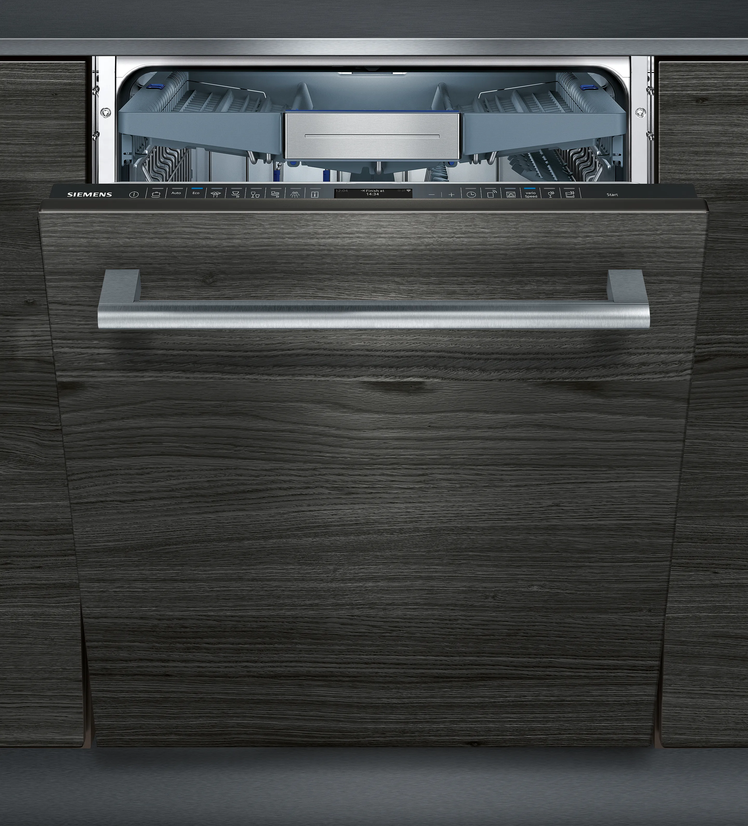 iQ500 fully-integrated dishwasher 60 cm varioHinge for special installation situations