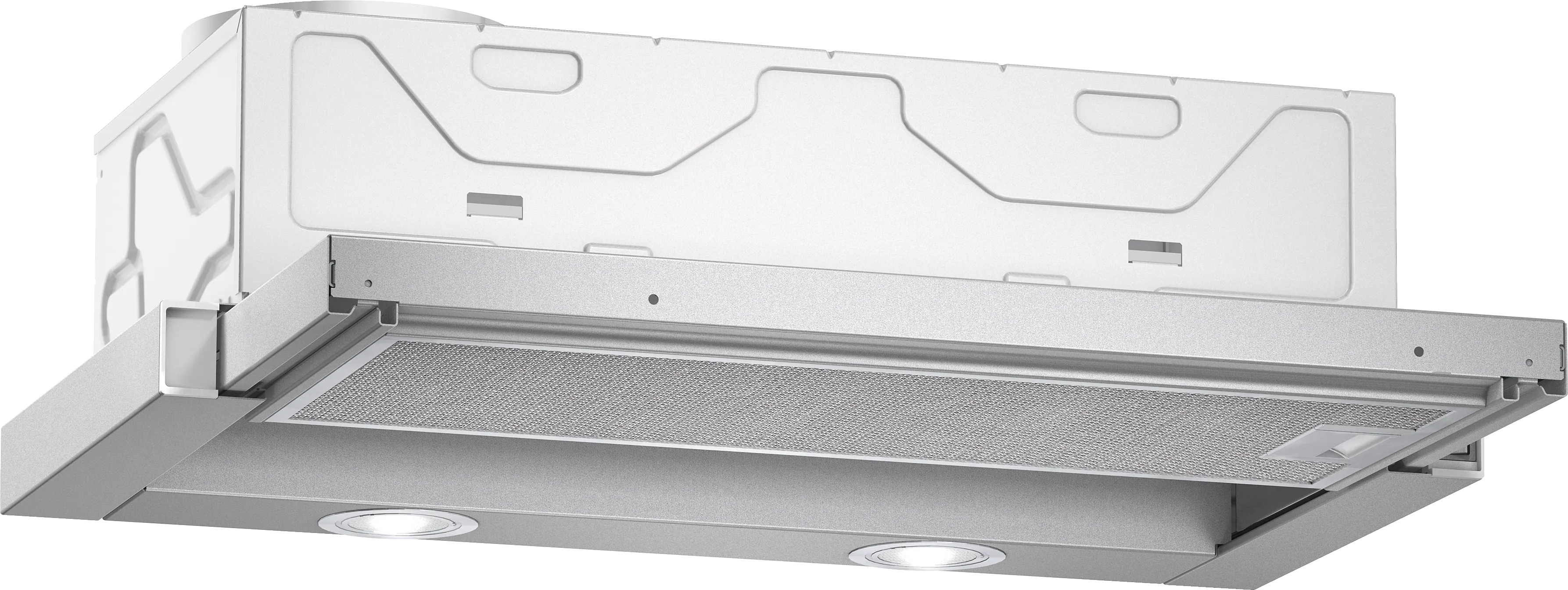 N 30 telescopic cooker hood 60 cm Silver metallic