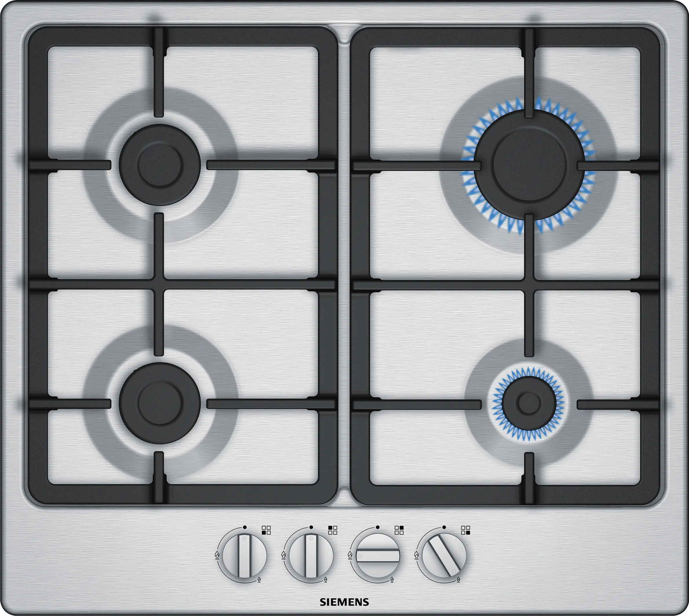 iQ300 Gas hob 60 cm Stainless steel 