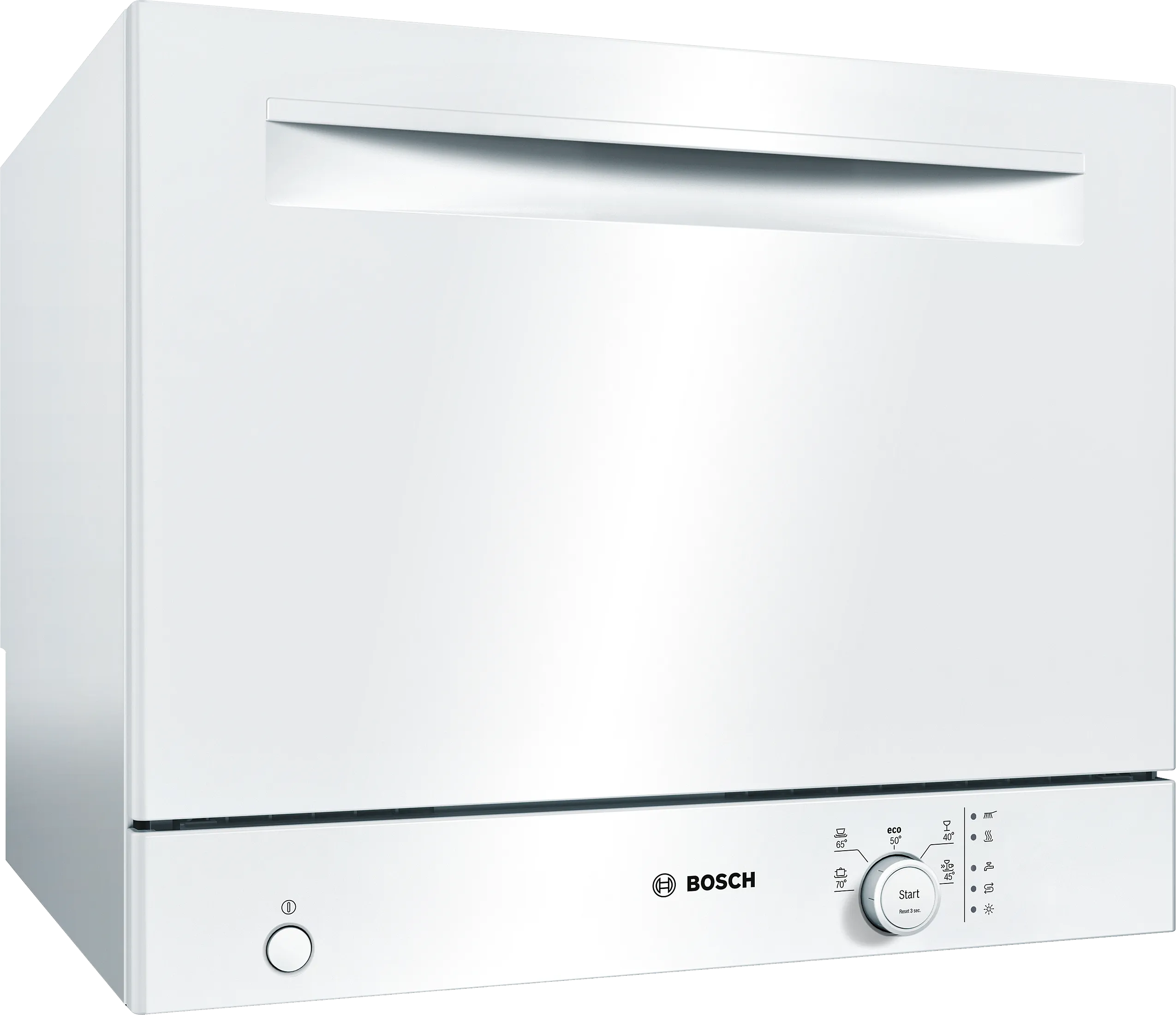 Series 2 free-standing compact dishwasher 55 cm White 
