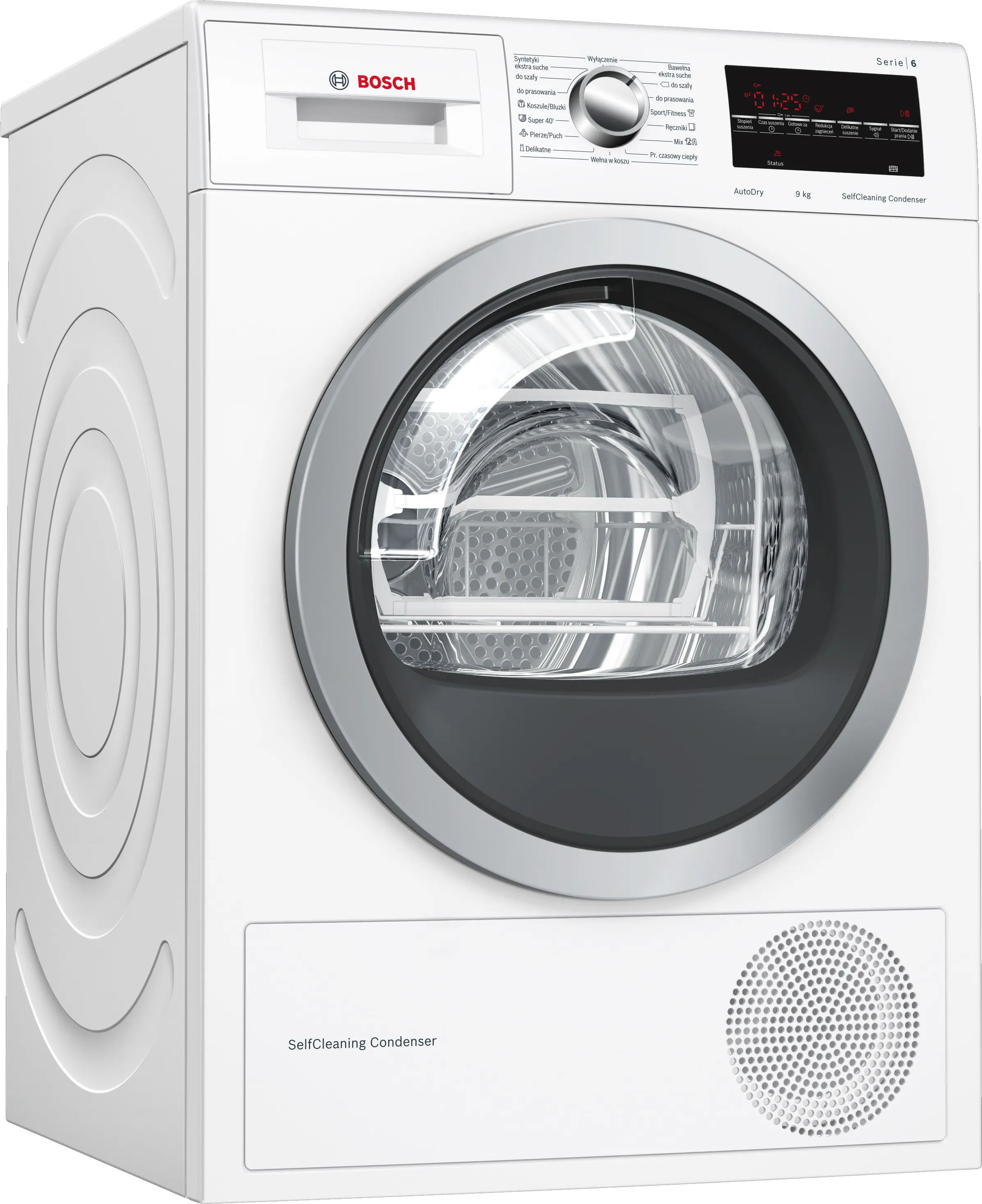 Series 6 heat pump dryer 9 kg