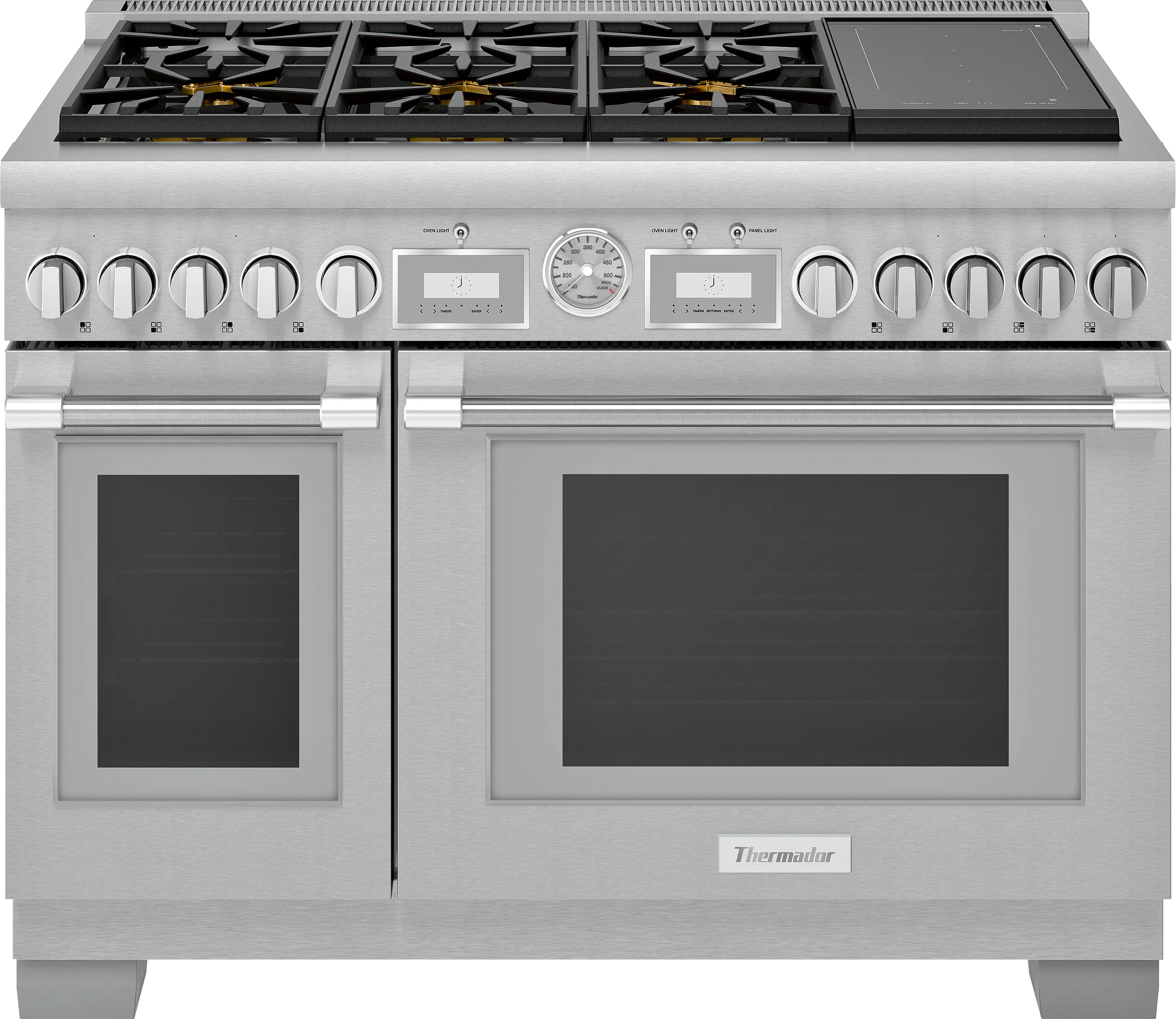 Dual Fuel Professional Range 48'' Pro Grand® Commercial Depth 