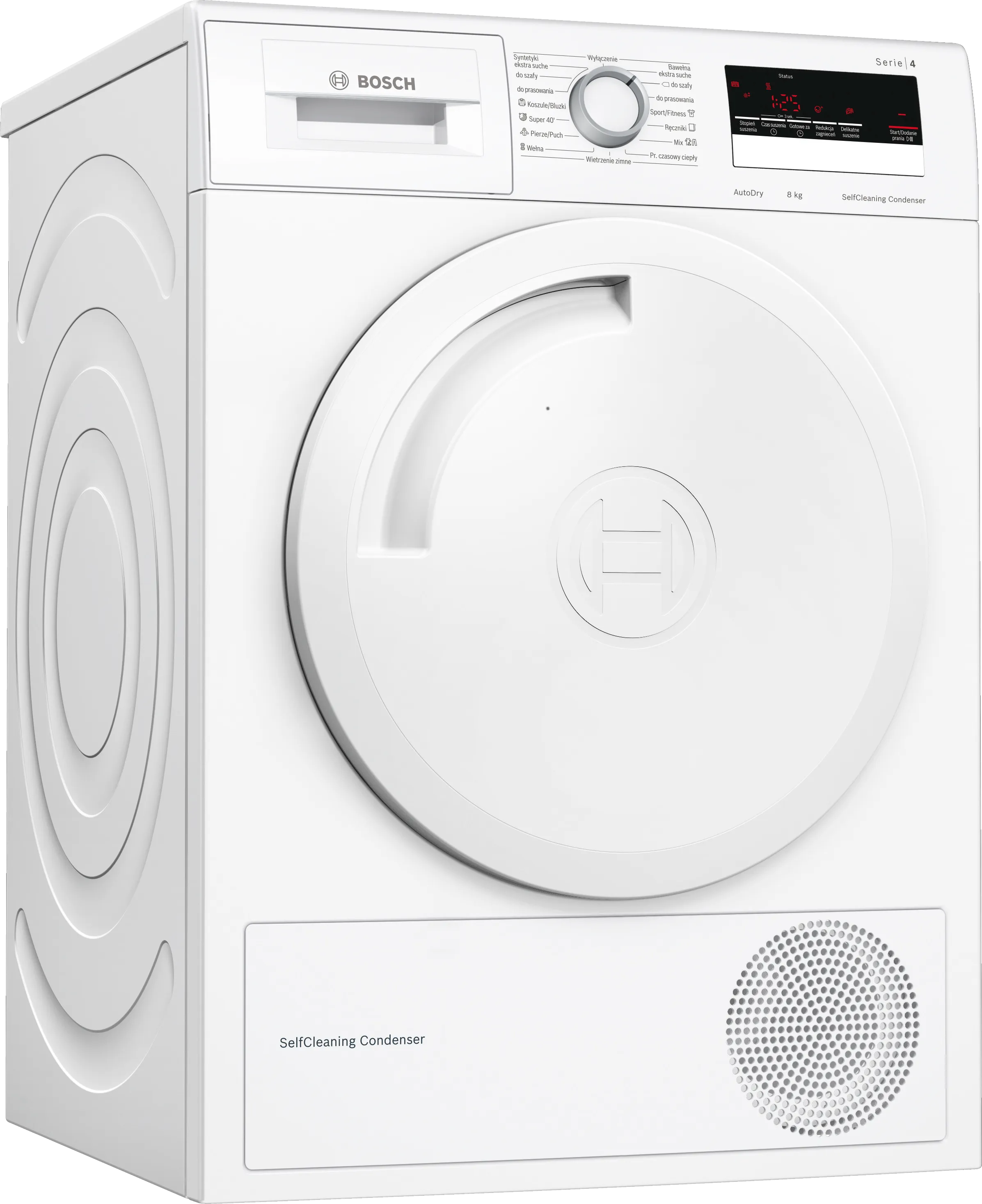 Series 4 heat pump dryer 8 kg