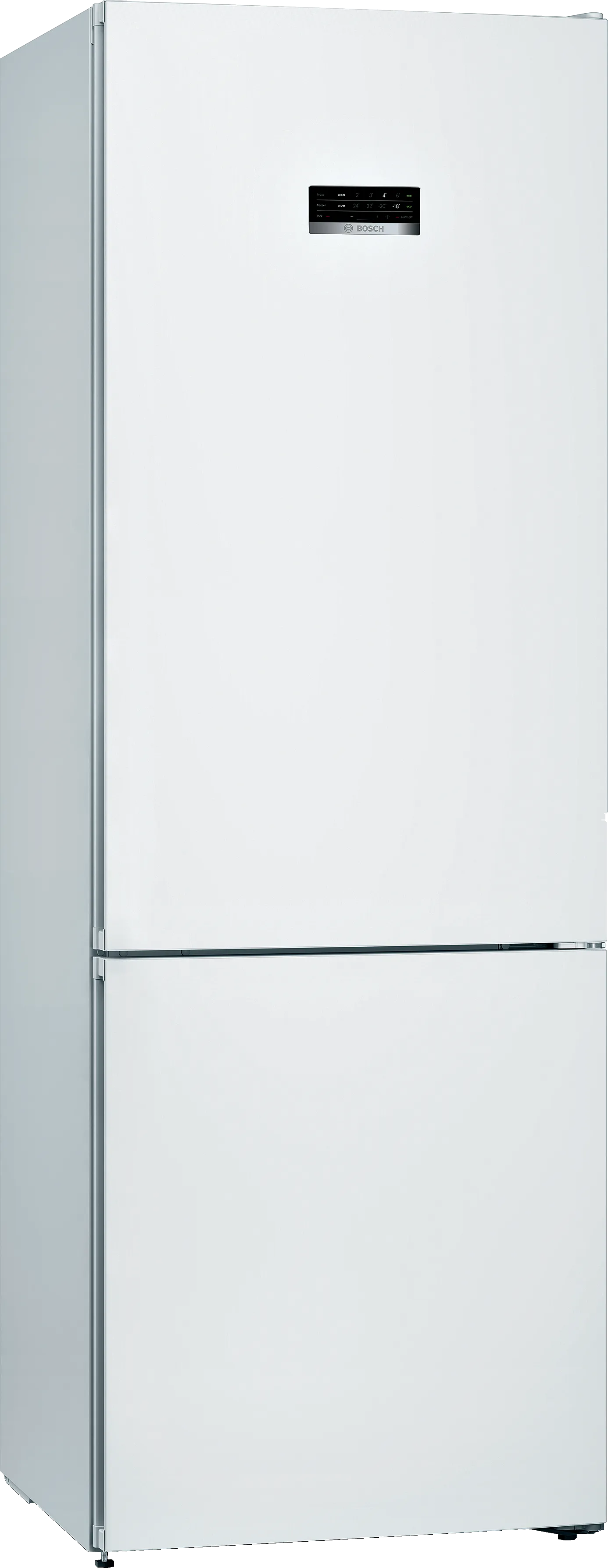 Serija 4 Laisvai statomas šaldytuvas-šaldiklis su šaldiklio skyriumi apačioje 203 x 70 cm Baltas 