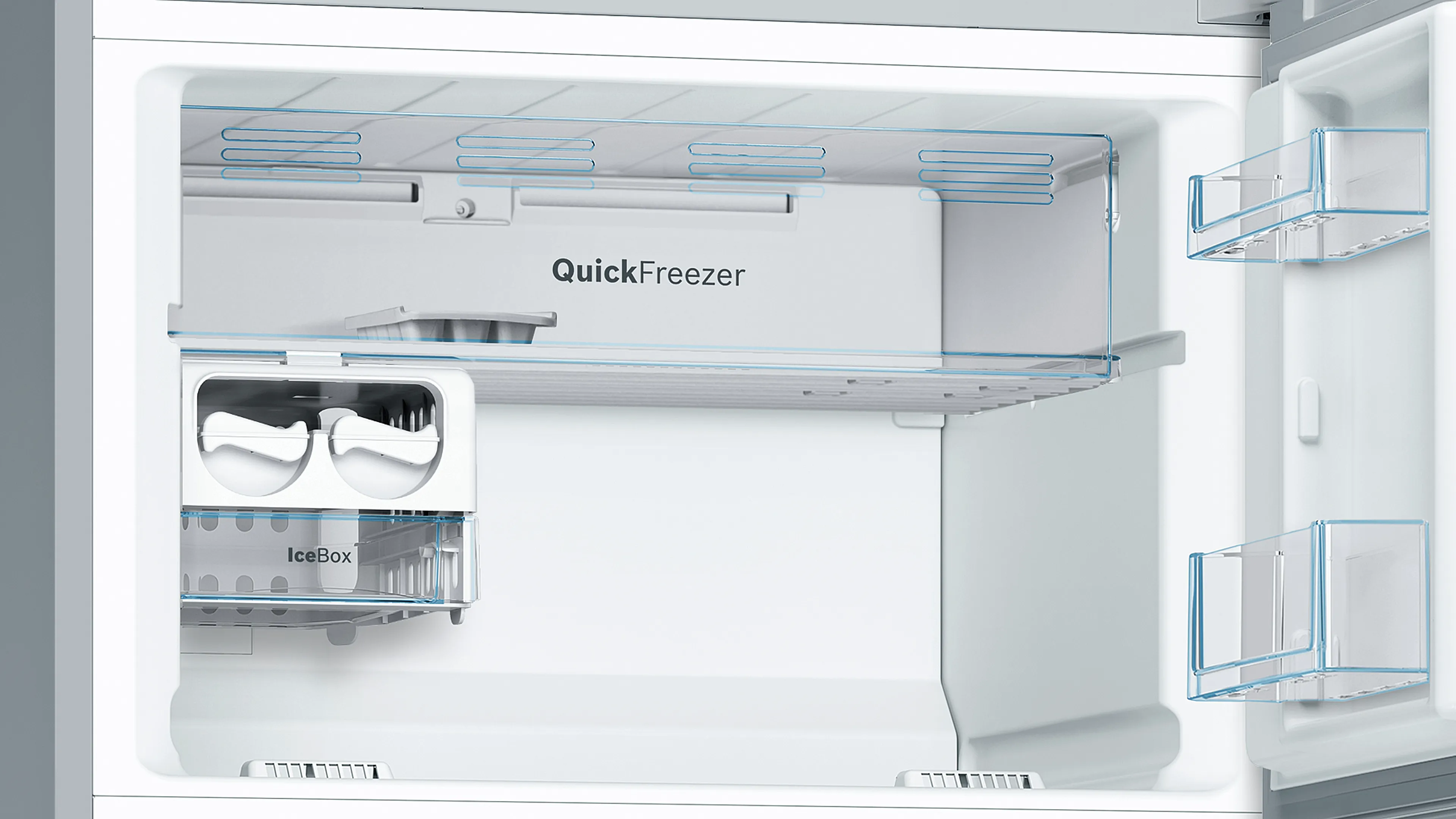 KDD46XI30I free-standing fridge-freezer with freezer at top