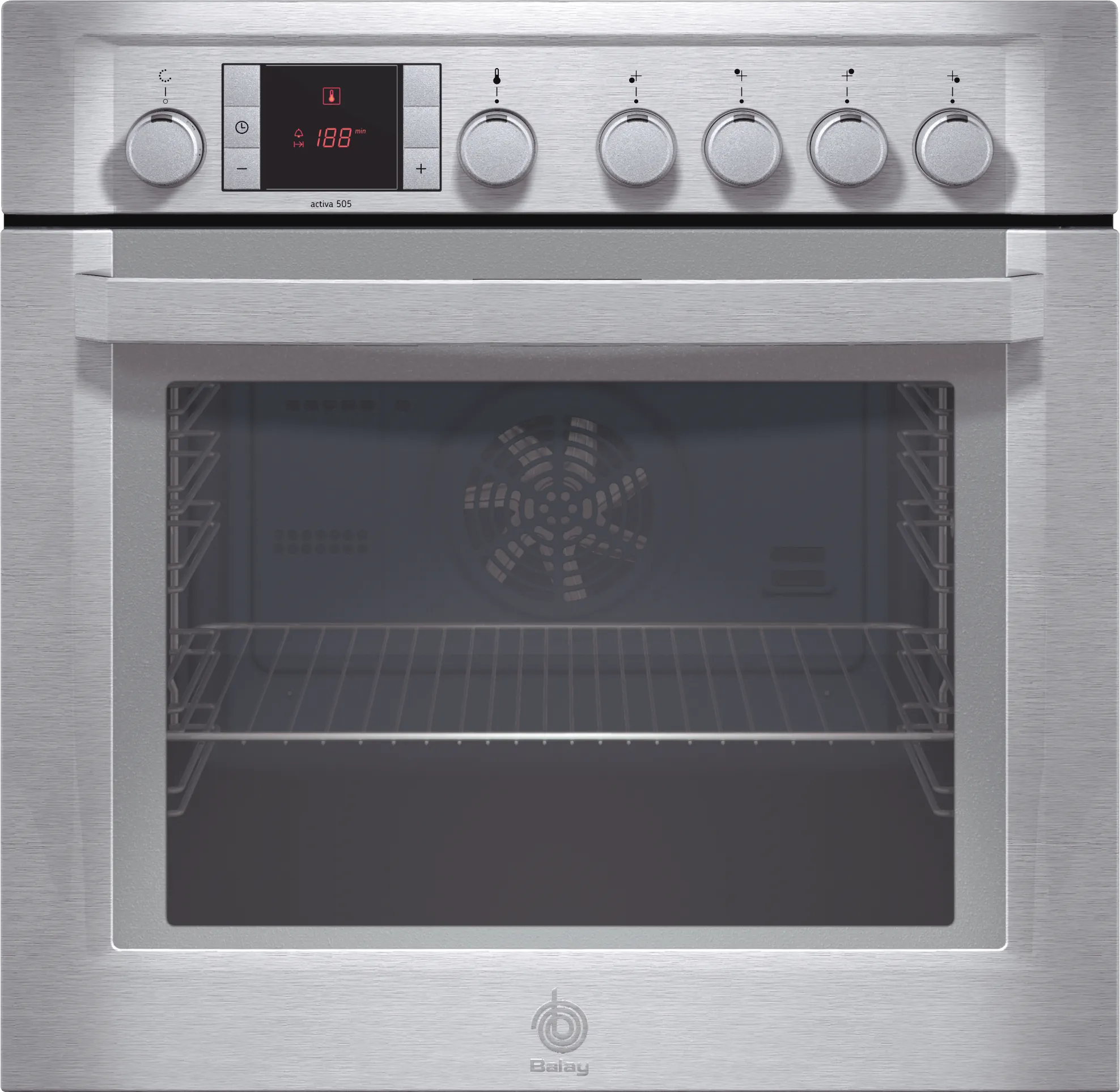 Built-in cooker 60 x 60 cm Stainless steel