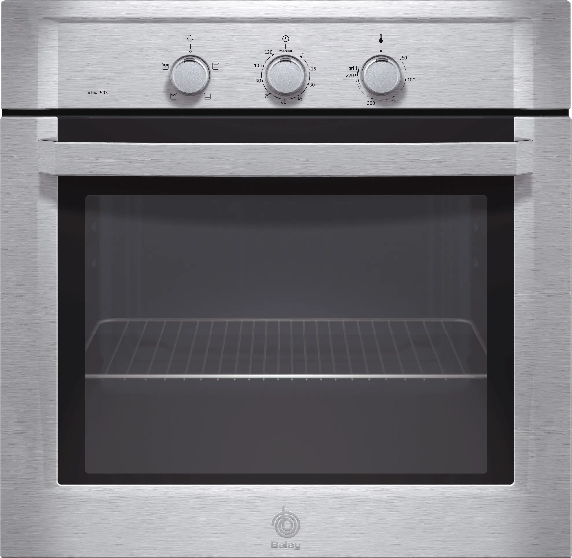  Built-in oven 60 x 60 cm Stainless steel