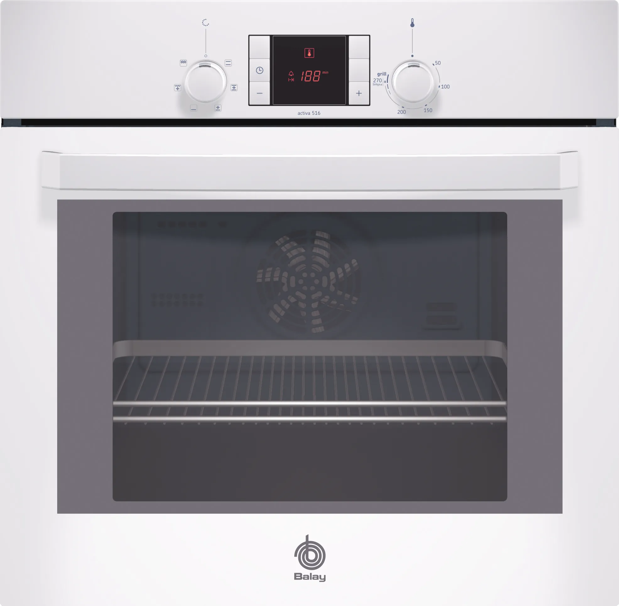  Built-in oven 60 x 60 cm White