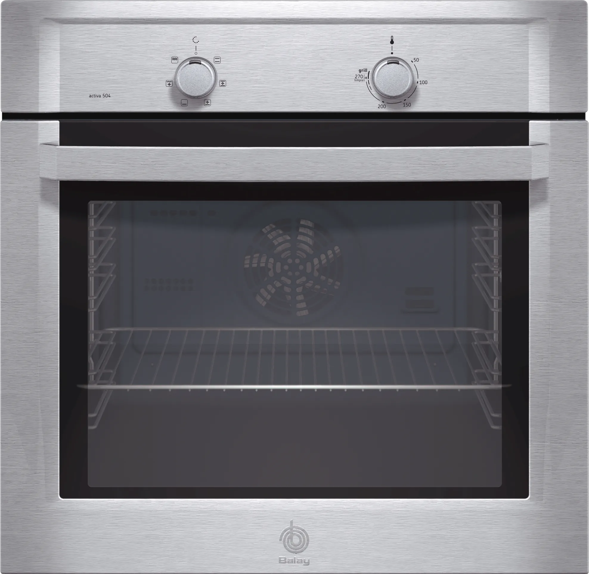 Built-in oven 60 x 60 cm Stainless steel