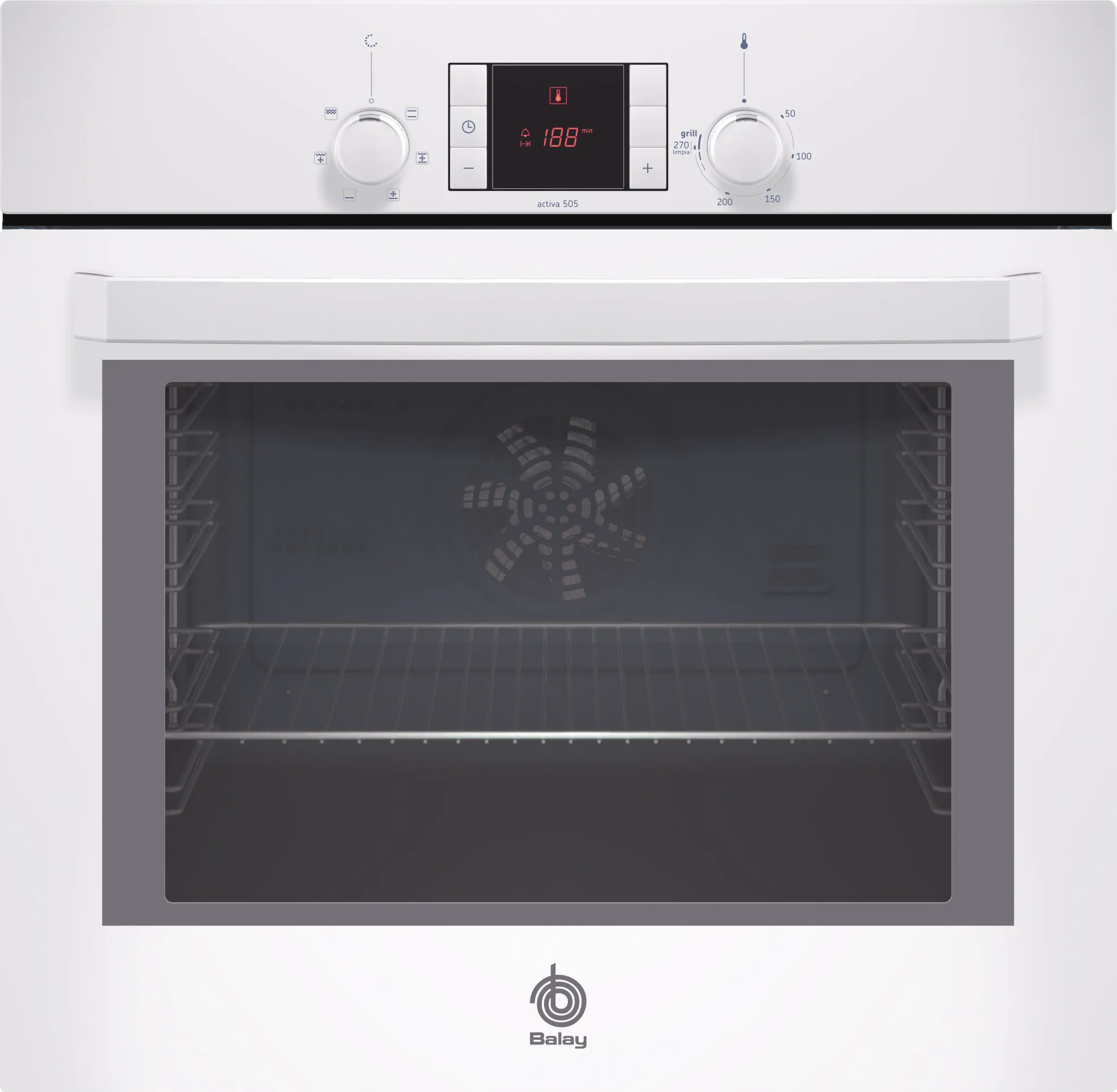  Built-in oven 60 x 60 cm White