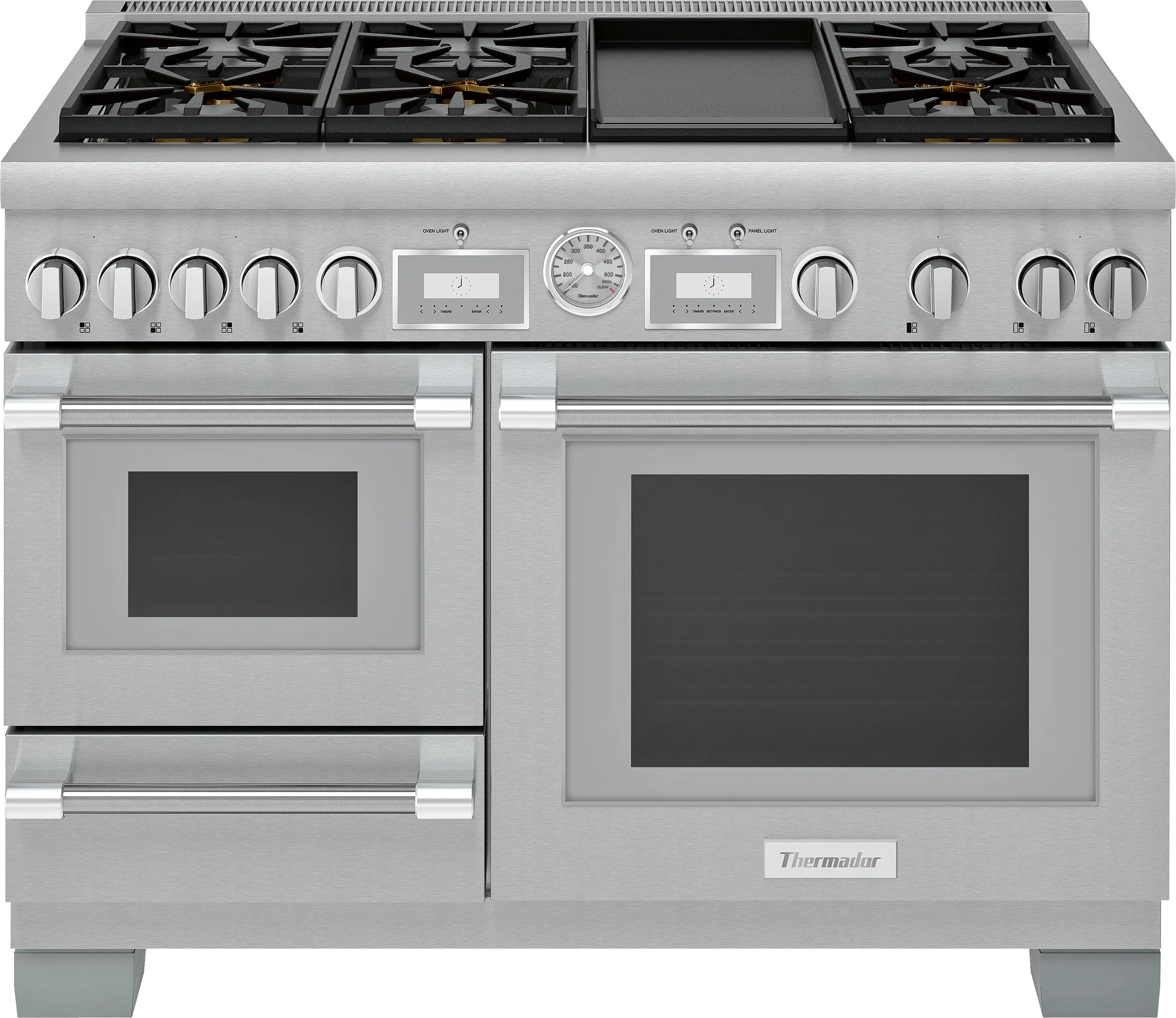 Dual Fuel Professional Range 48'' Pro Grand® Commercial Depth 