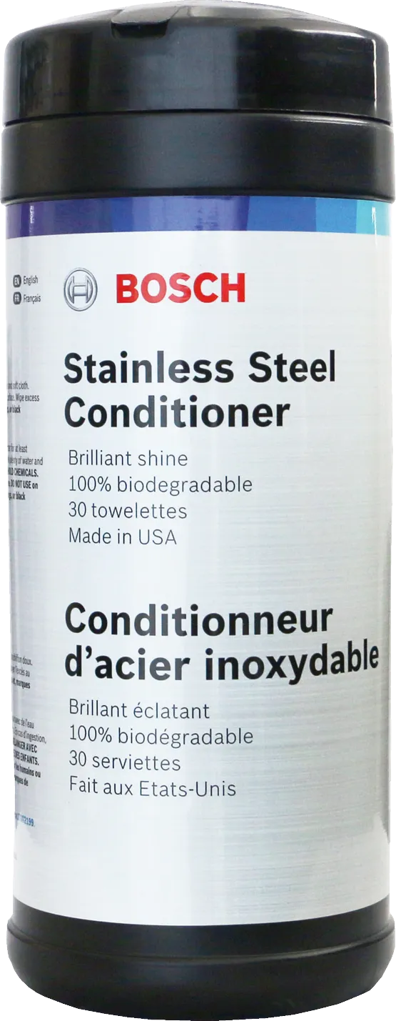 Bosch Stainless Steel Conditioner (Wipes) 