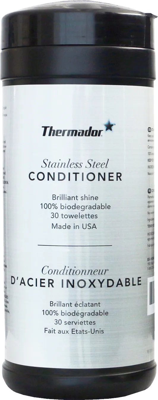 Thermador Stainless Steel Conditioner (Wipes) 